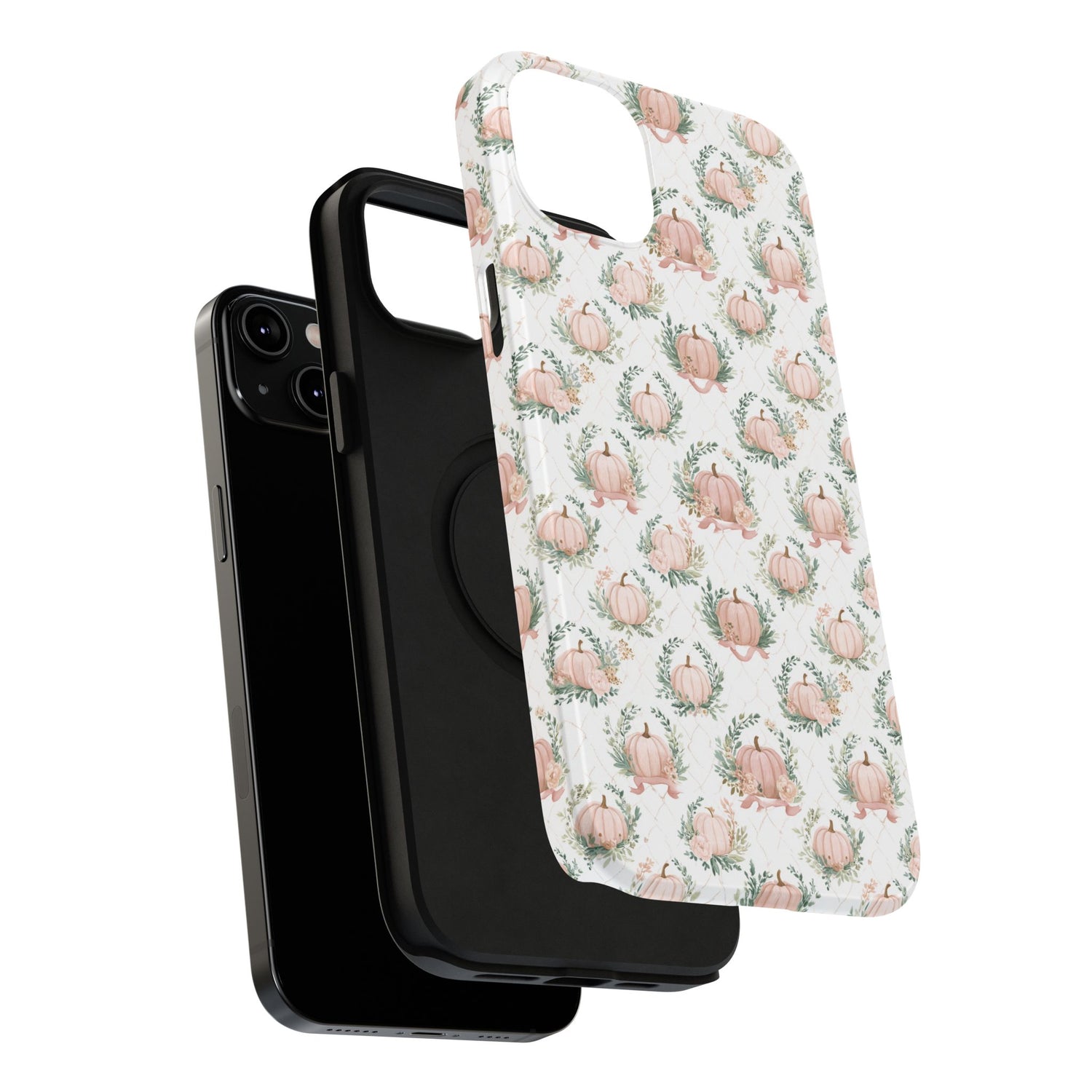 Elegant Pumpkin Impact-Resistant Phone Case, iPhone, Samsung