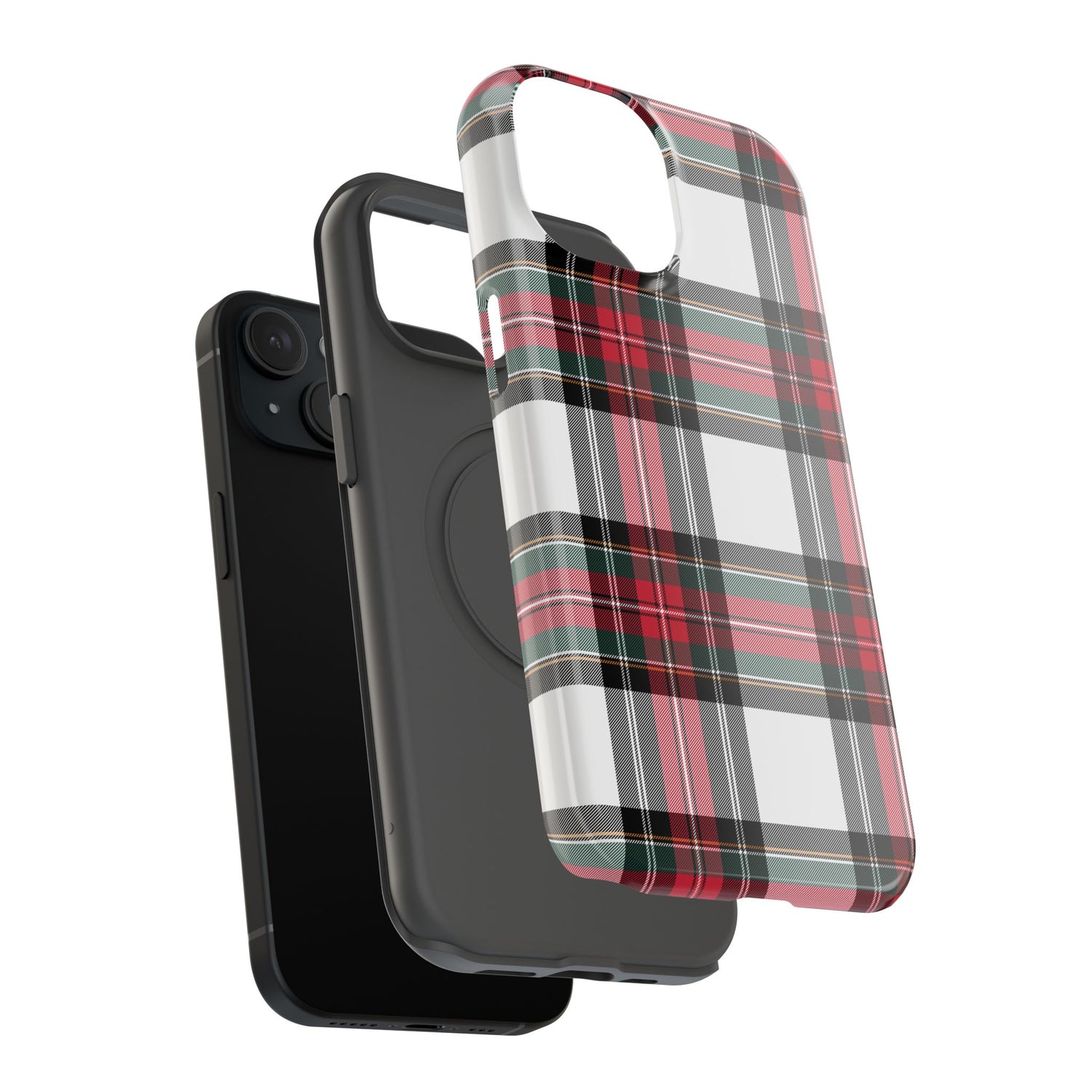 New Tartan Christmas Plaid Impact-Resistant Cases, iPhone, Samsung