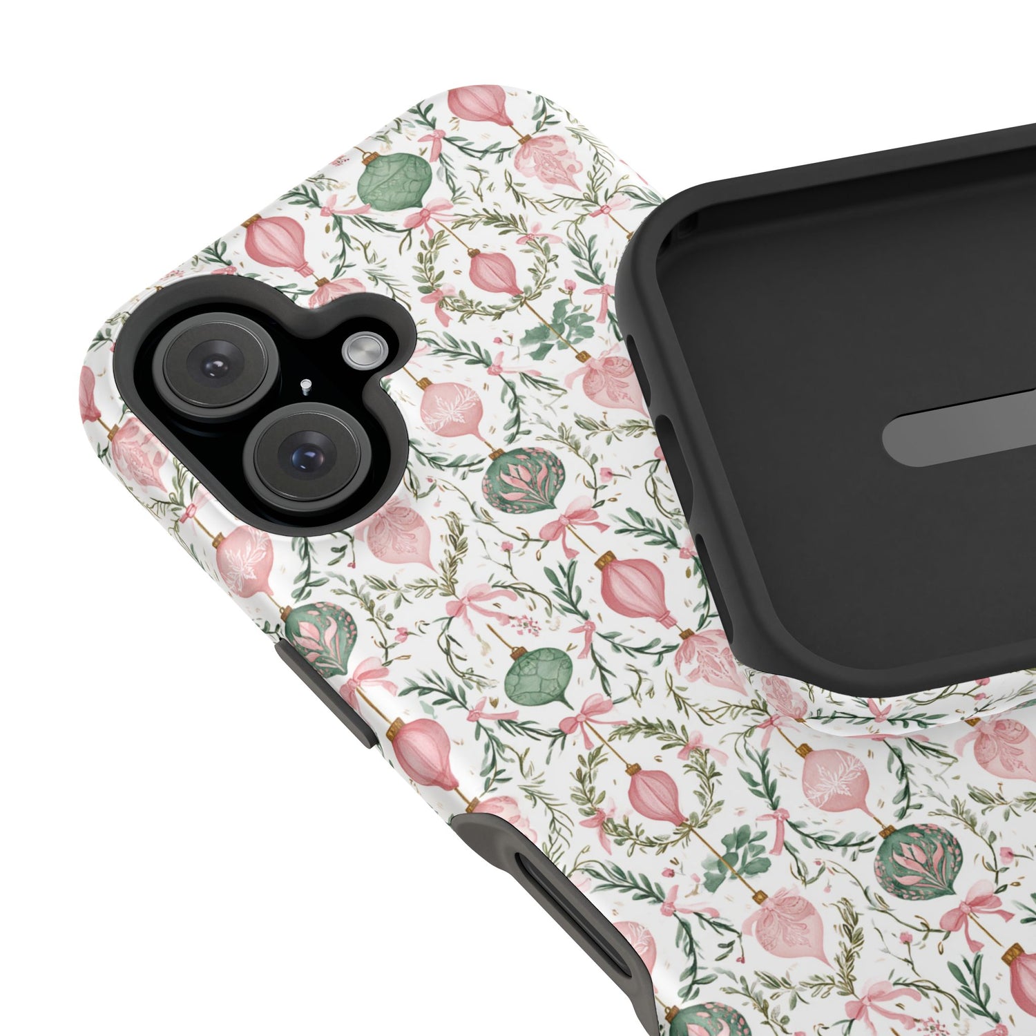Holiday Ornaments Impact-Resistant Phone Case, iPhone, Samsung