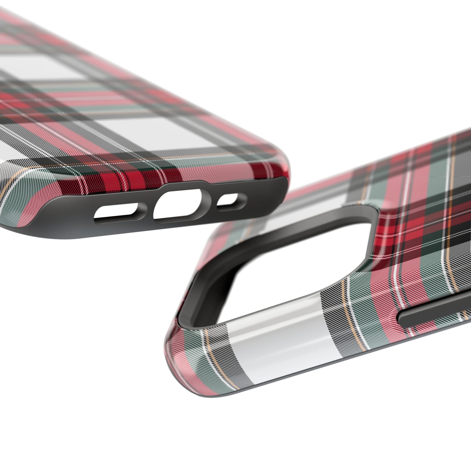 New Tartan Christmas Plaid Impact-Resistant Cases, iPhone, Samsung