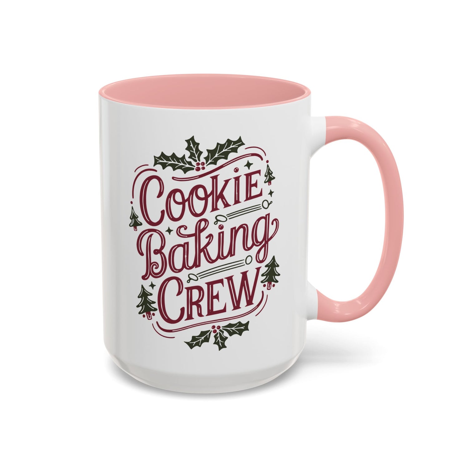 Cookie Baking Crew Coffee Mug | Holiday Gift for Bakers | Cute Ceramic Cup for Home, Kitchen Decor, Christmas, Cookie Lovers