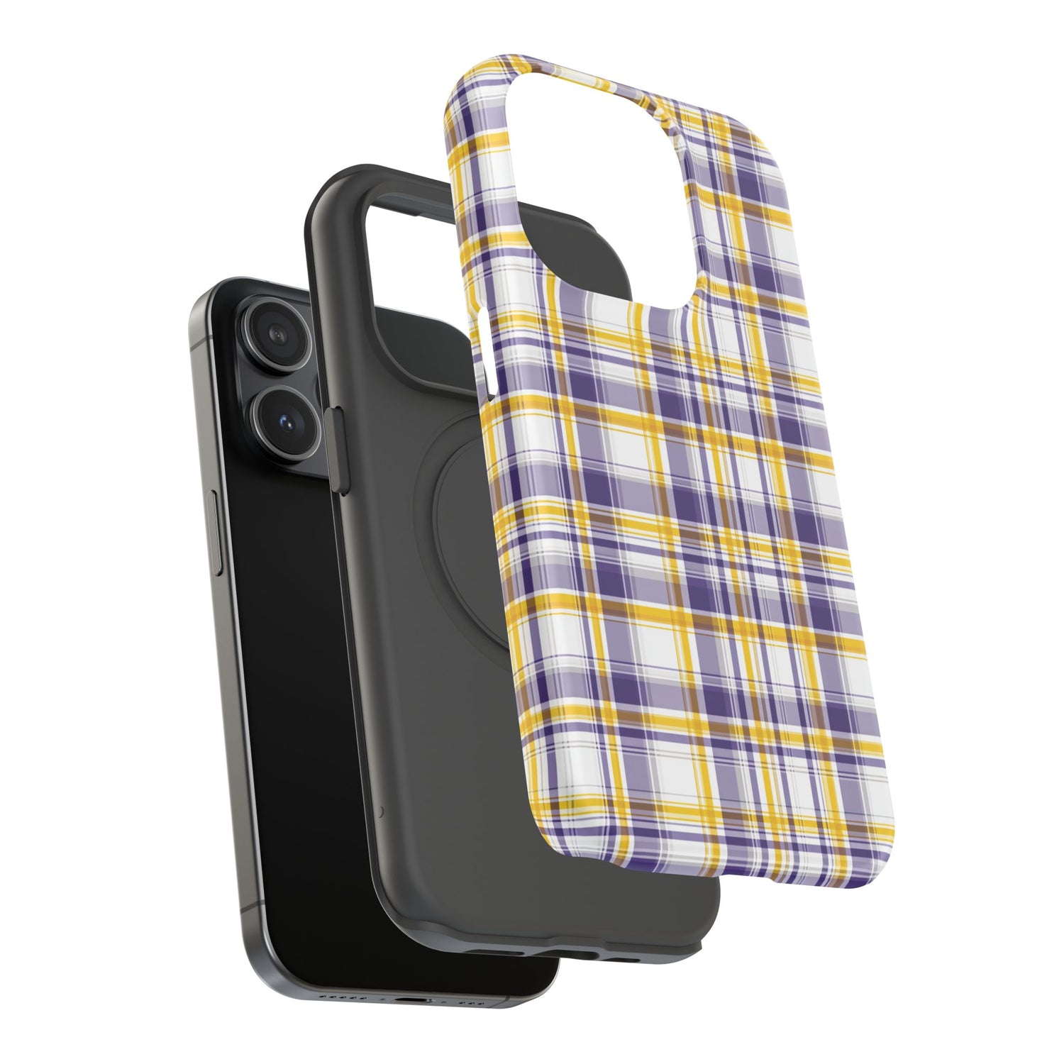 Louisiana Plaid Impact-Resistant Phone Case