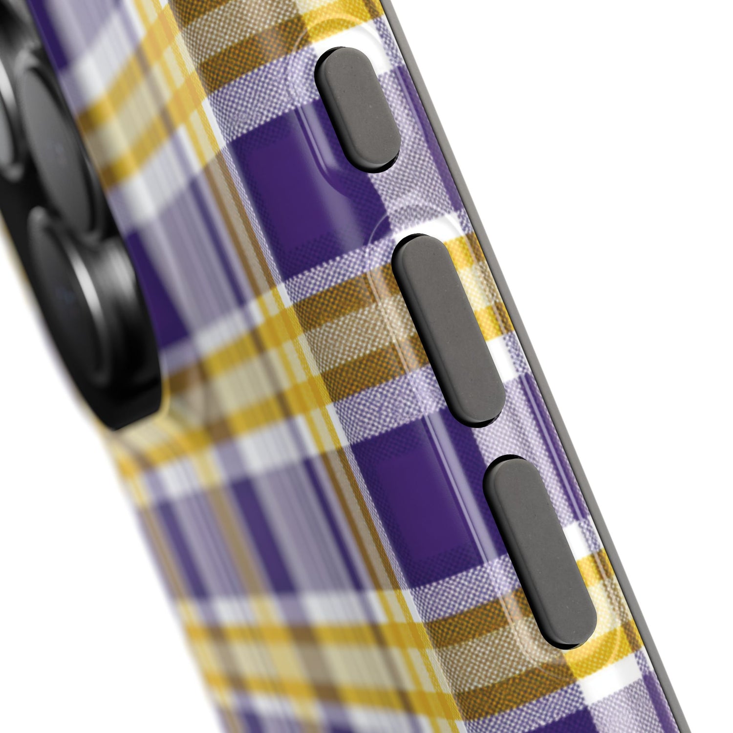Impact-Resistant Phone Case- Louisiana Plaid