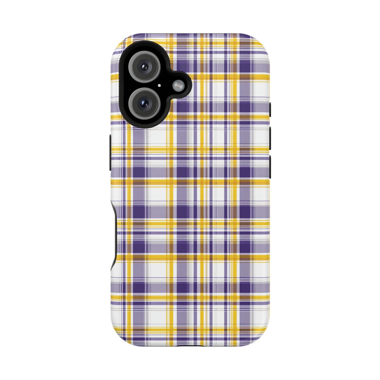 Louisiana Plaid Impact-Resistant Phone Case