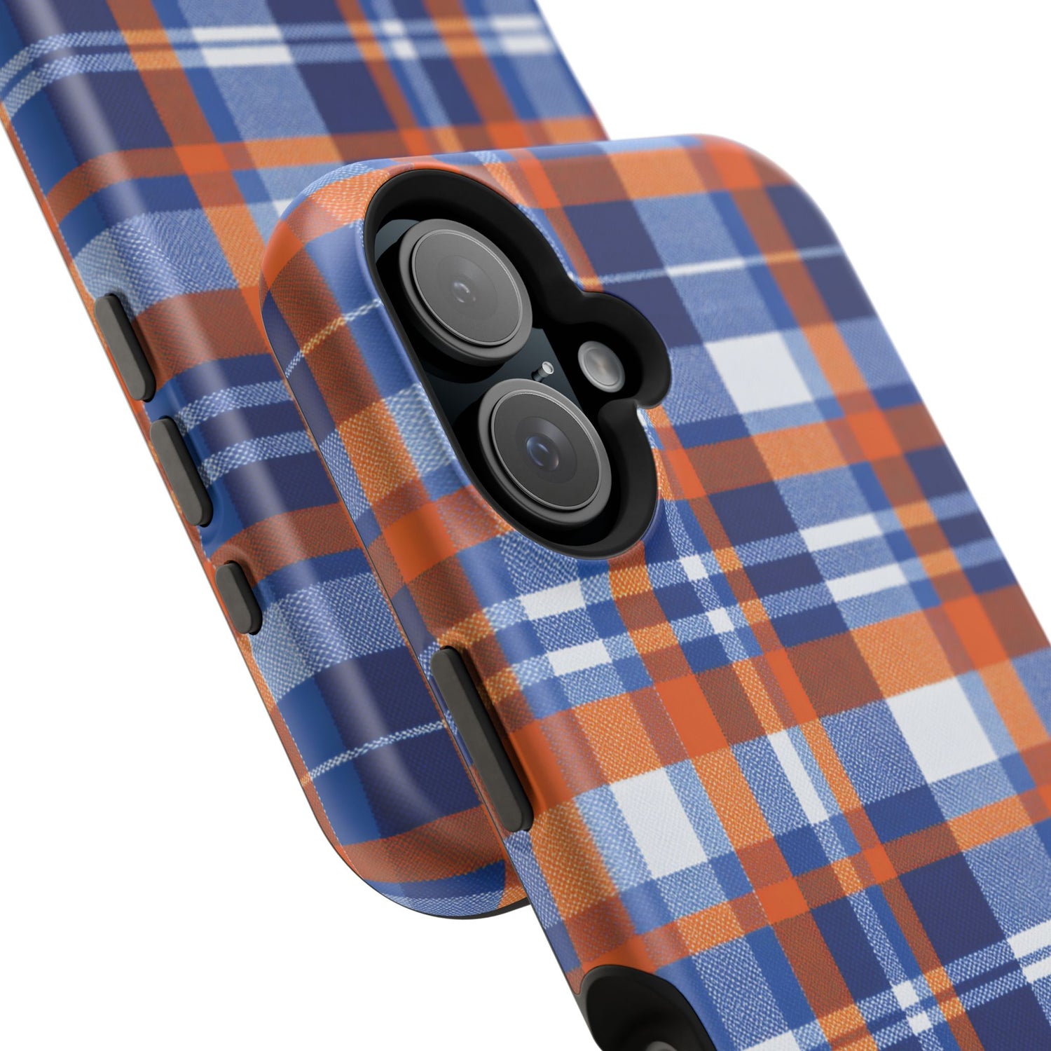 Impact-Resistant Phone Case- Florida Plaid