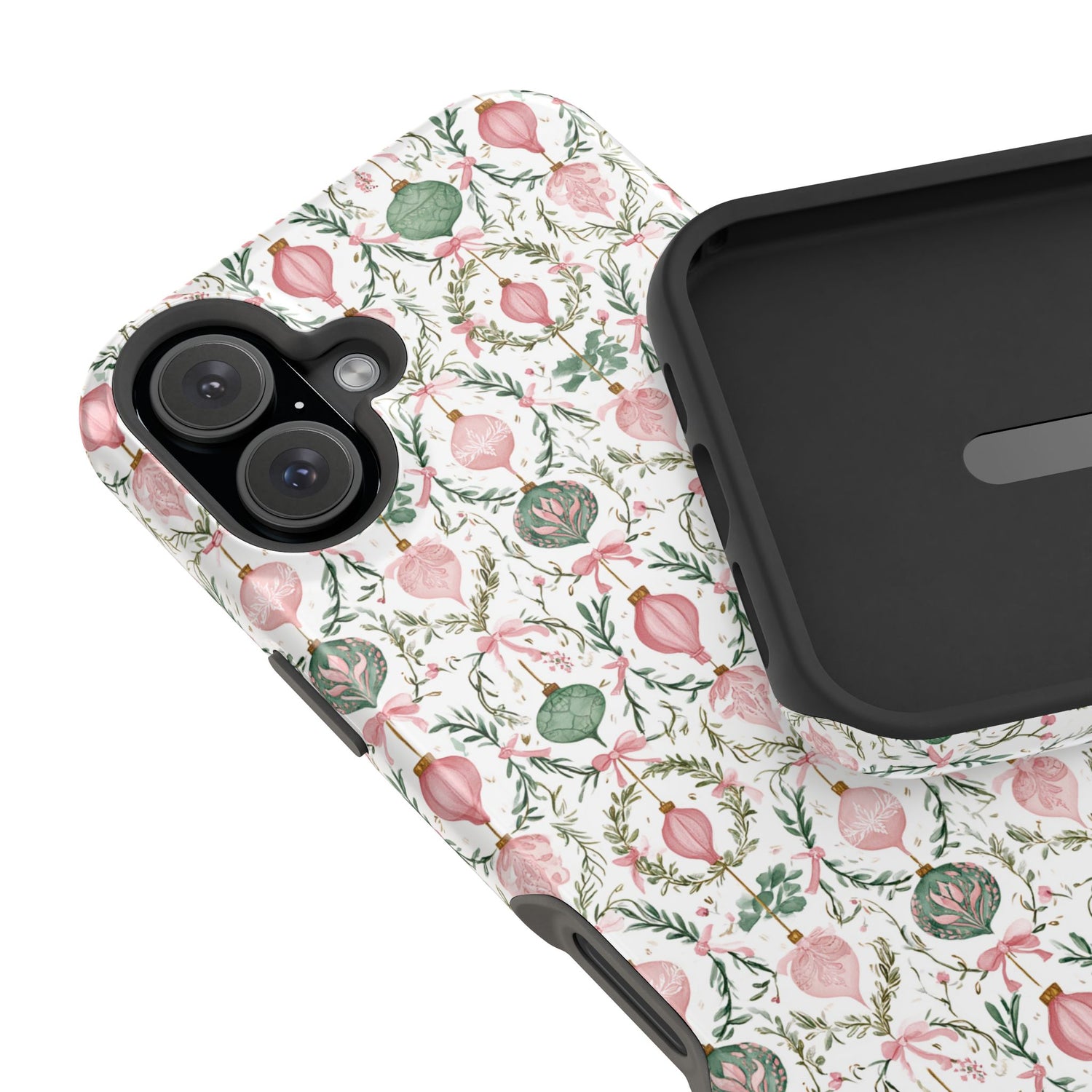 Holiday Ornaments Impact-Resistant Phone Case, iPhone, Samsung