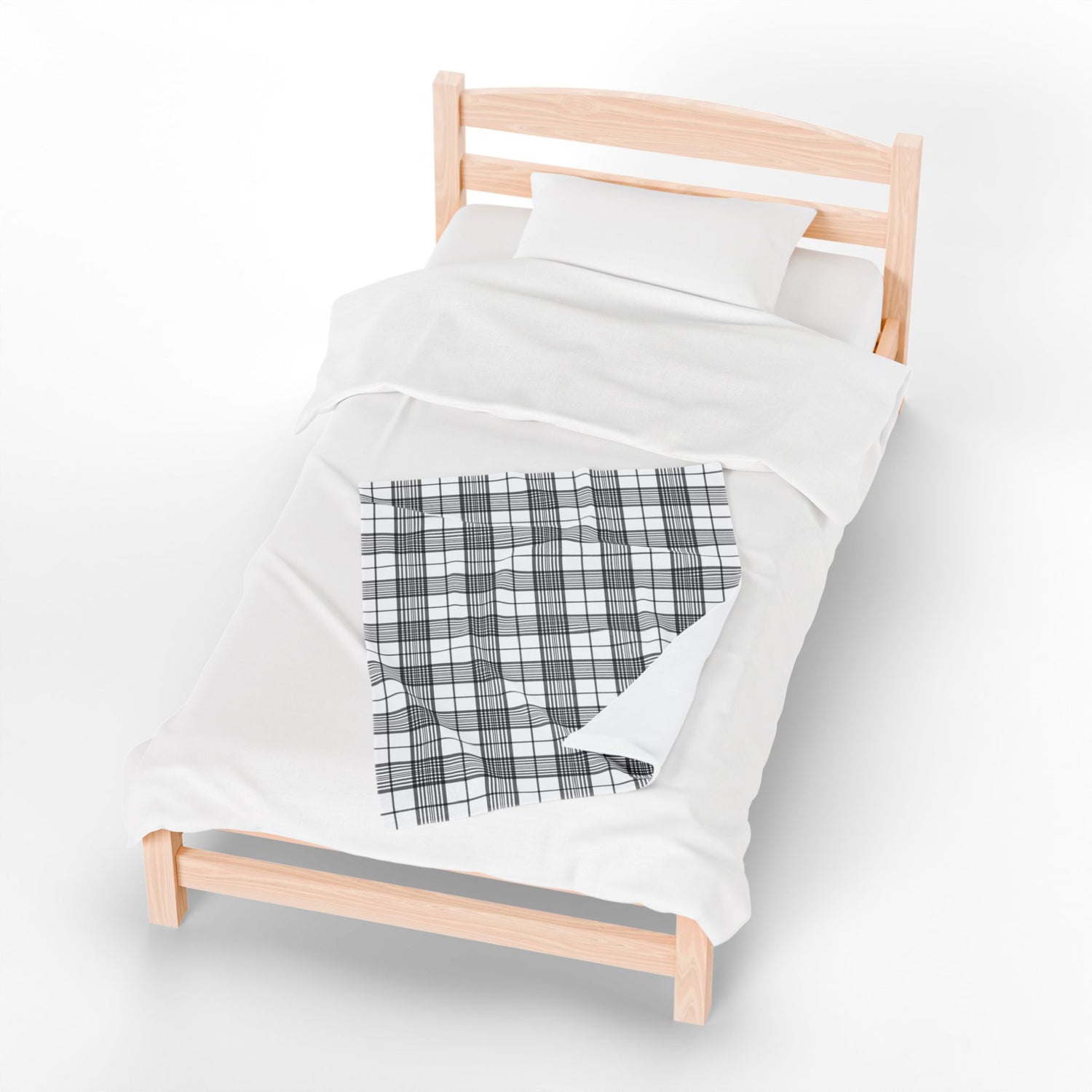 Cozy Velveteen Plush Blanket for Home Decor, Gift for Him/Her, Snuggle Blanket, Soft Throw, Winter Comfort, Whimsical Patterns