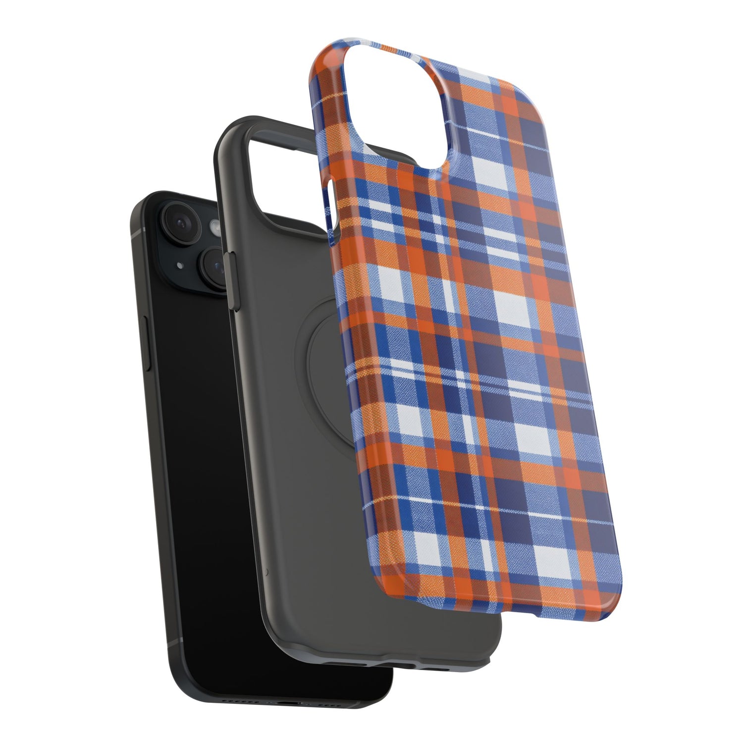Impact-Resistant Phone Case- Florida Plaid
