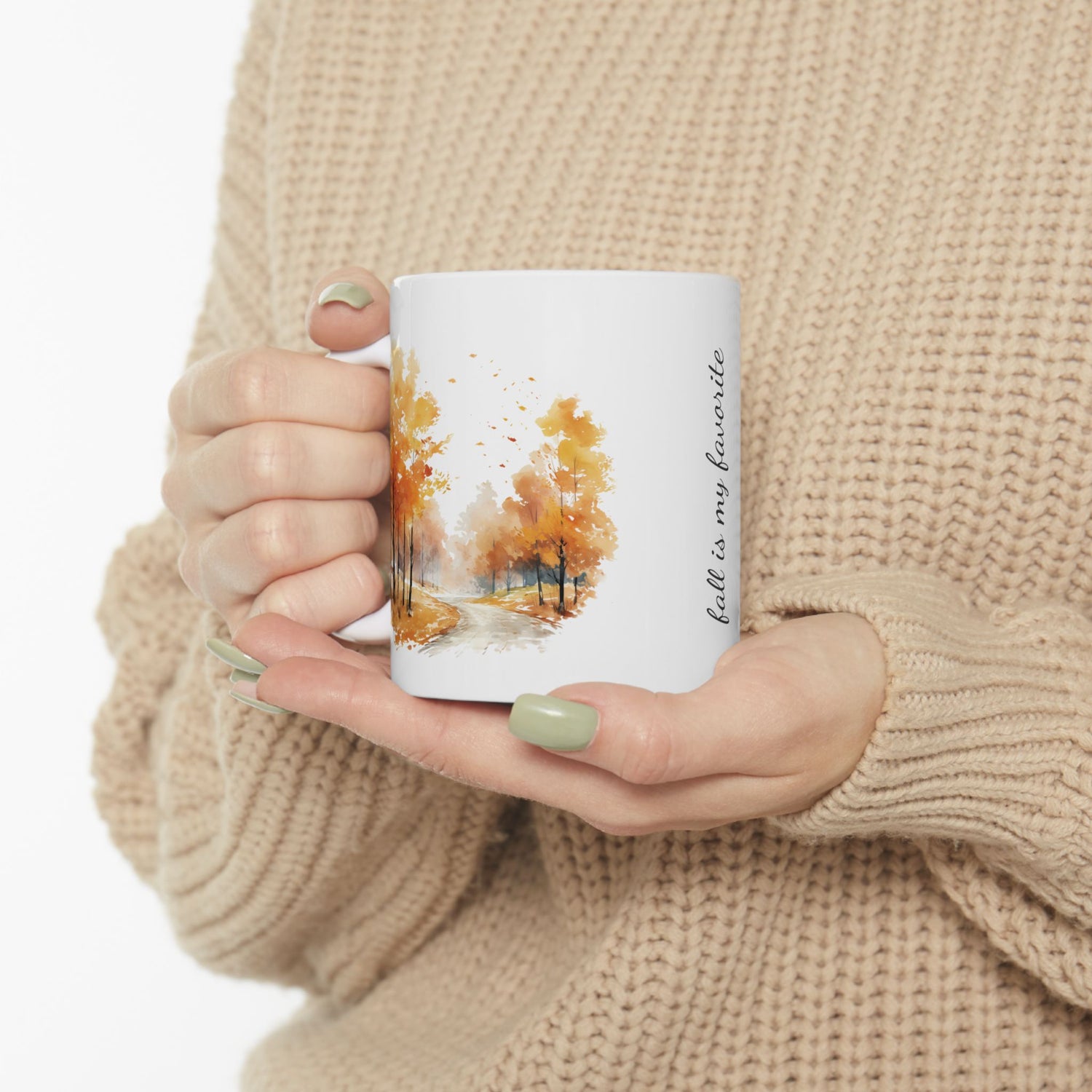 Fall is My Favorite Ceramic Mug - Cozy Autumn Vibes, Perfect Gift for Pumpkin Spice Lovers, Unique Coffee Cup for Fall Decor, 11oz & [...]