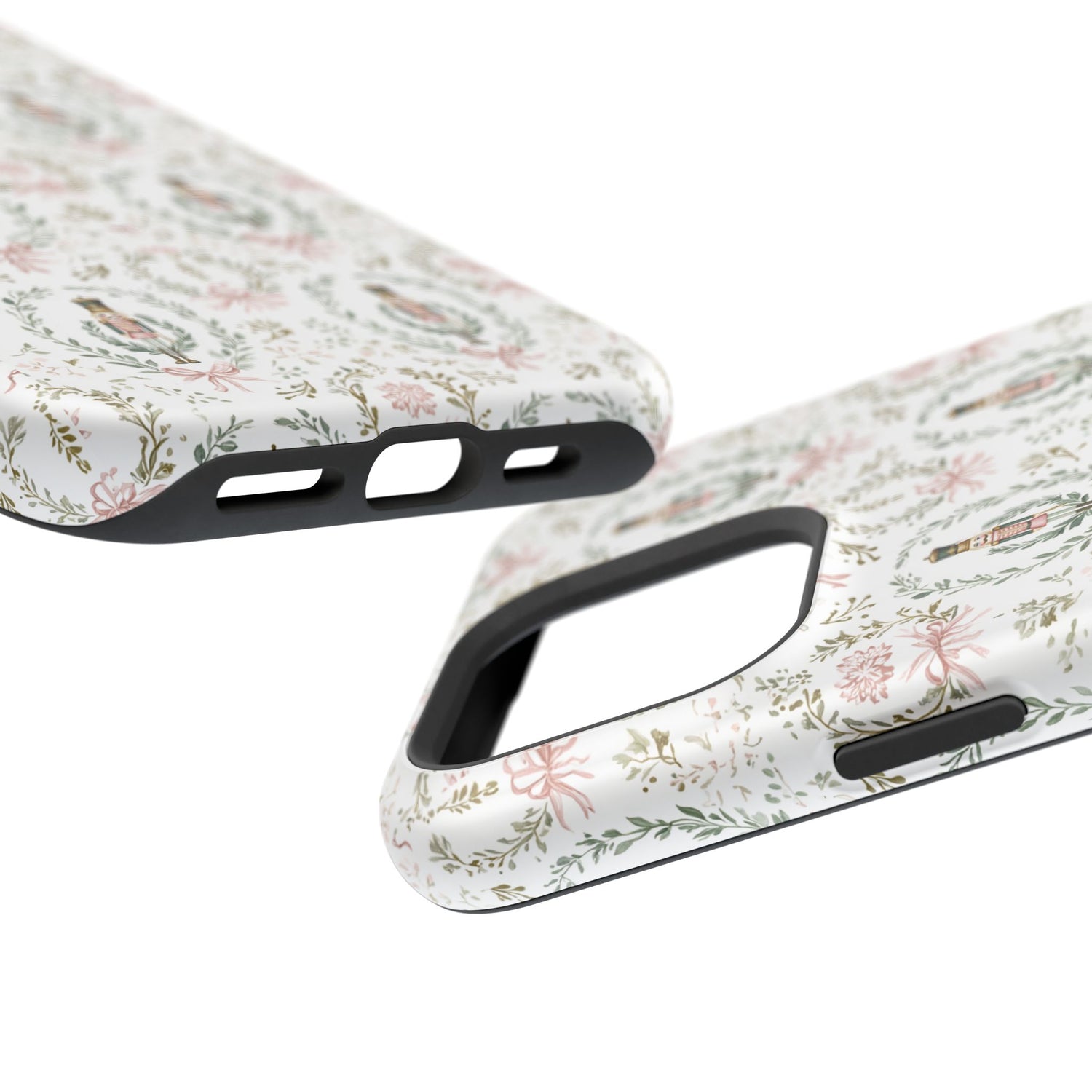 Impact-Resistant Phone Case- Nutcracker Floral