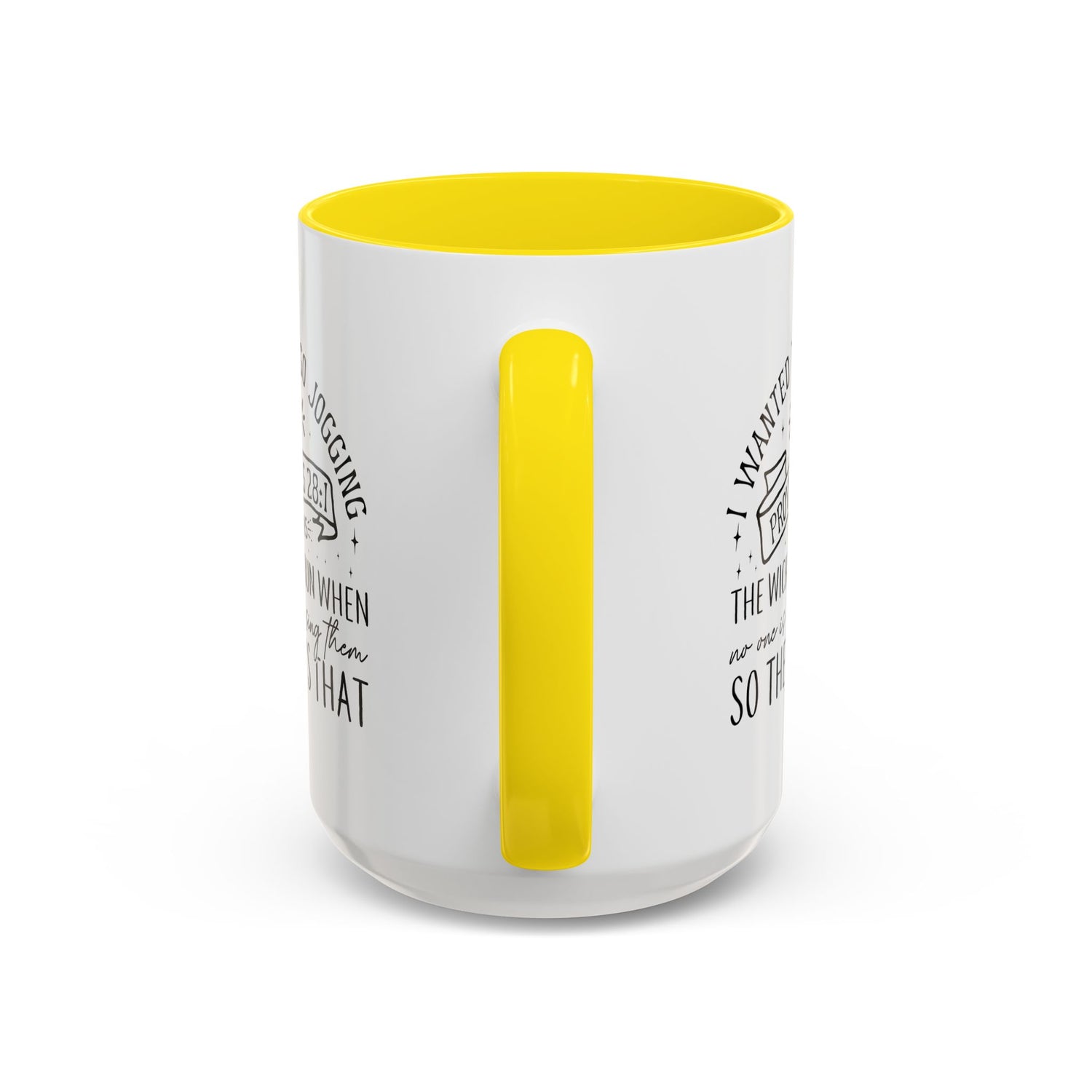 Inspirational Coffee Mug for Christian Joggers, Proverbs 28:1 Quote Mug, Funny Workout Gift, Motivational Drinkware, Exercise Humor