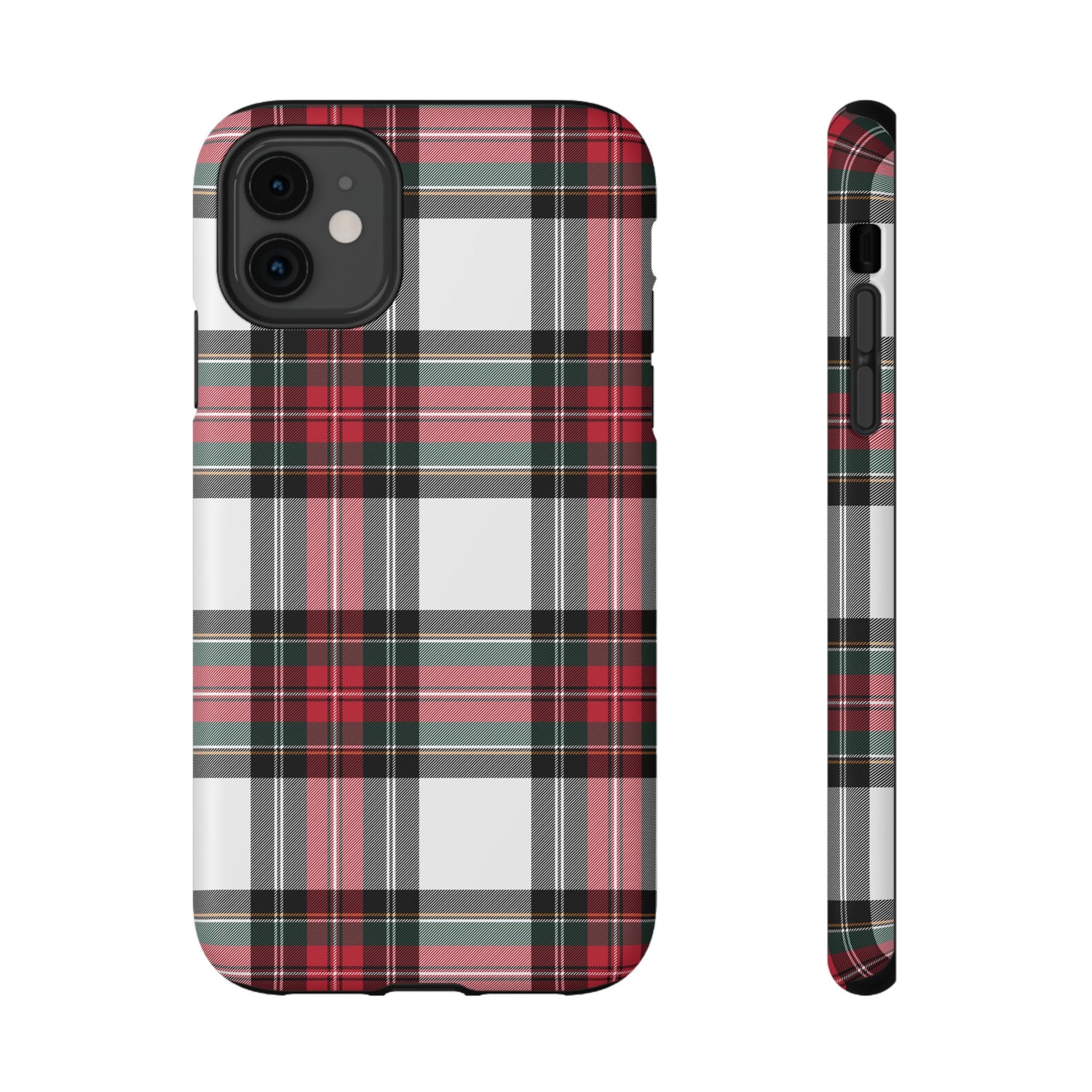 New Tartan Christmas Plaid Impact-Resistant Cases, iPhone, Samsung