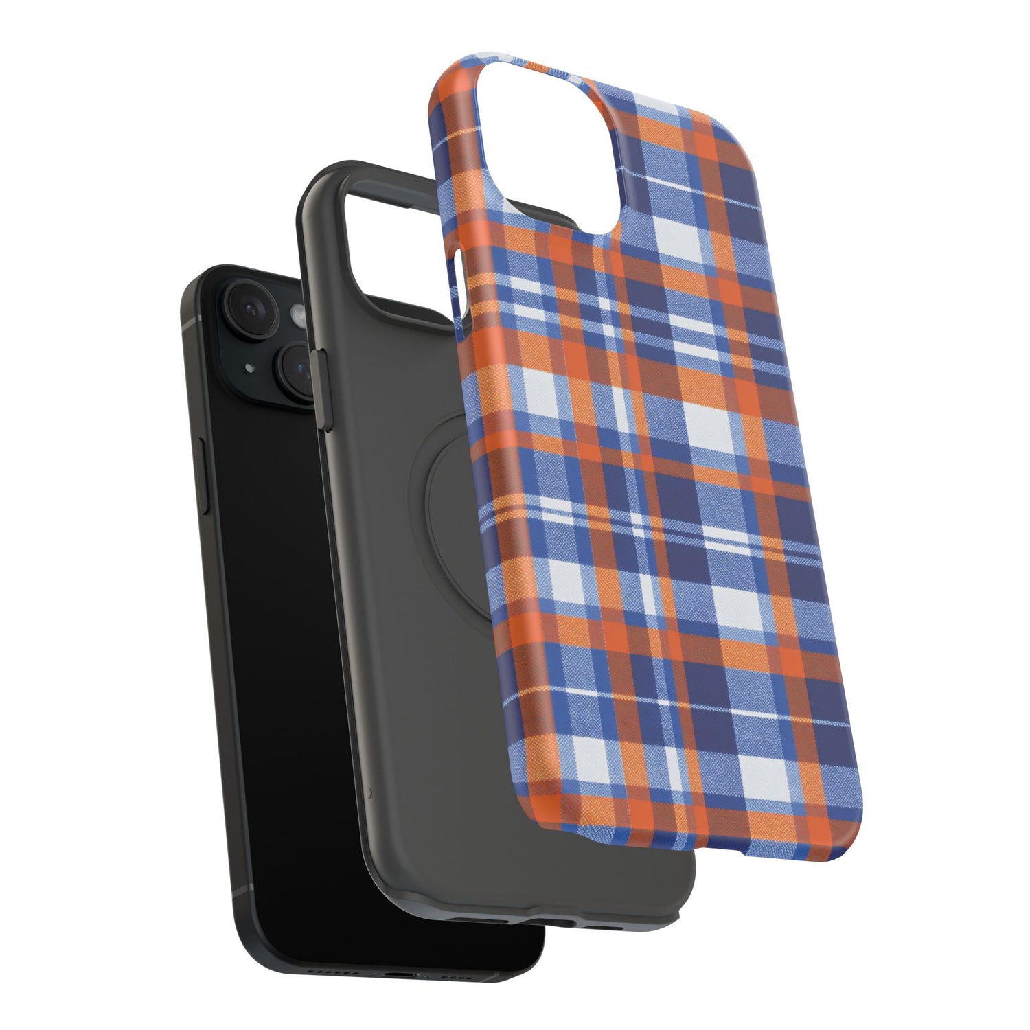 Impact-Resistant Phone Case- Florida Plaid