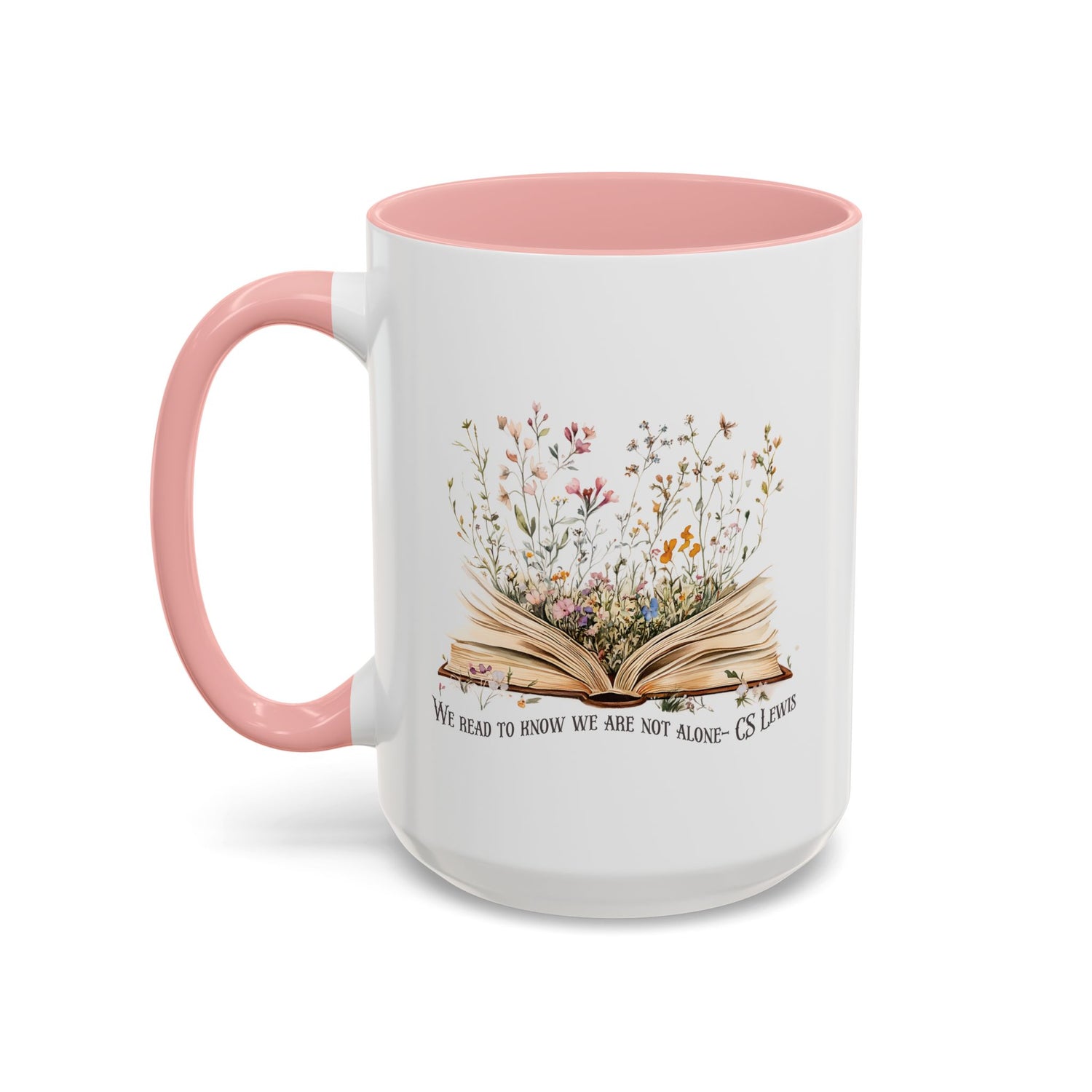 Reading Quote Accent Coffee Mug
