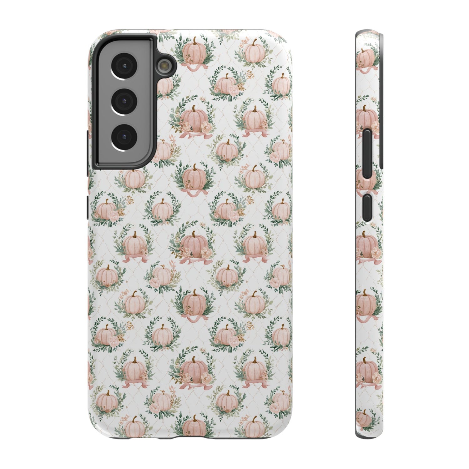 Elegant Pumpkin Impact-Resistant Phone Case, iPhone, Samsung