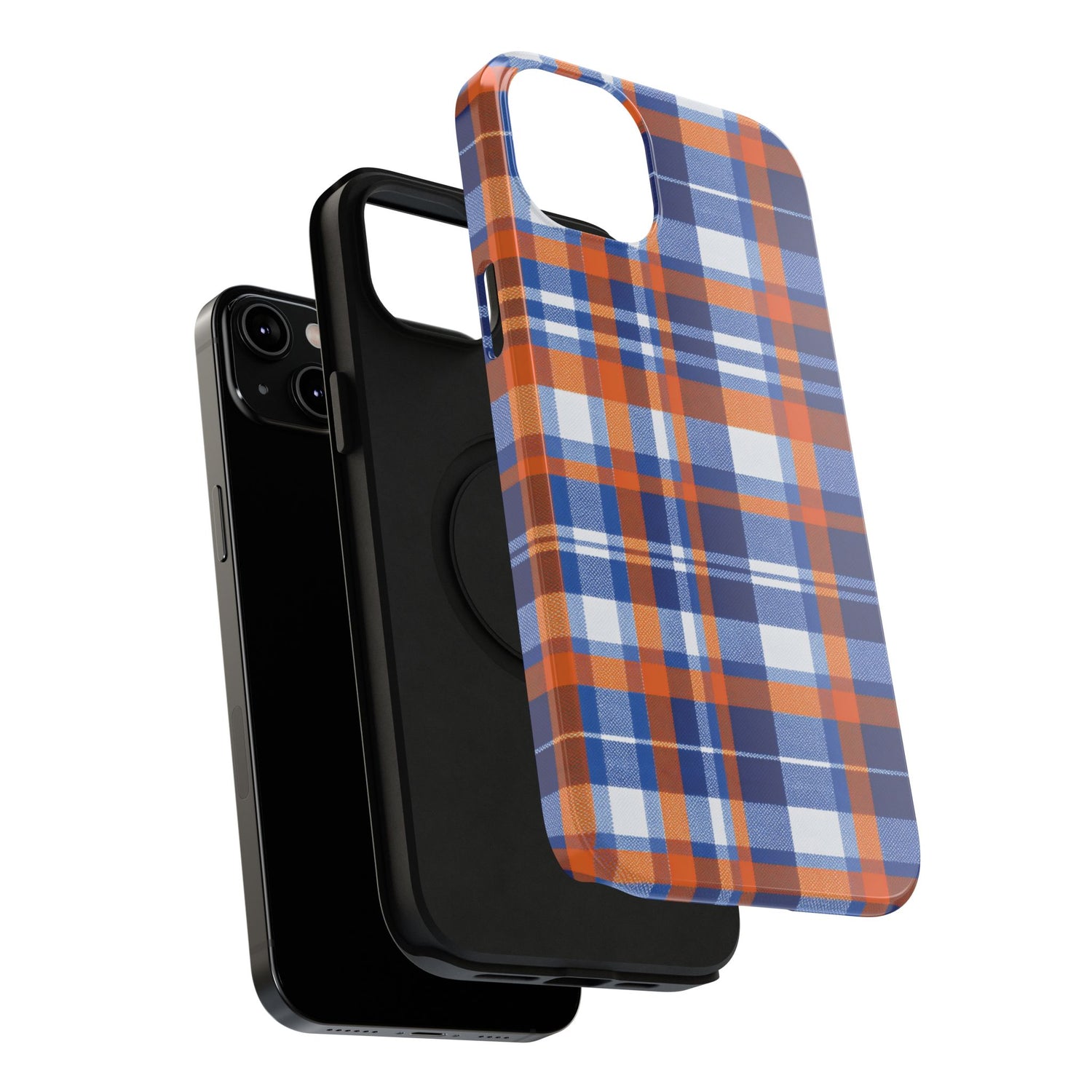 Impact-Resistant Phone Case- Florida Plaid