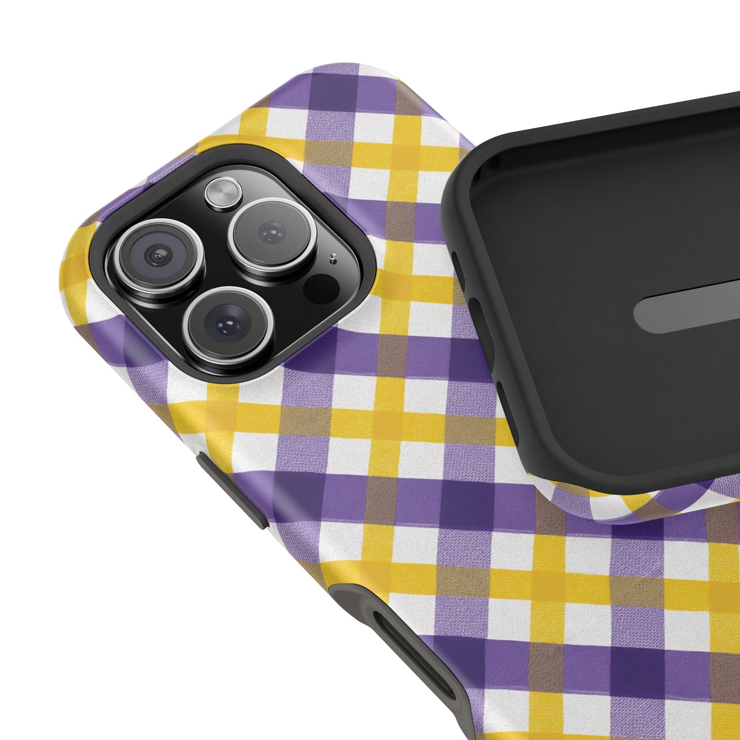 Phone Case | Impact-Resistant Louisiana Plaid