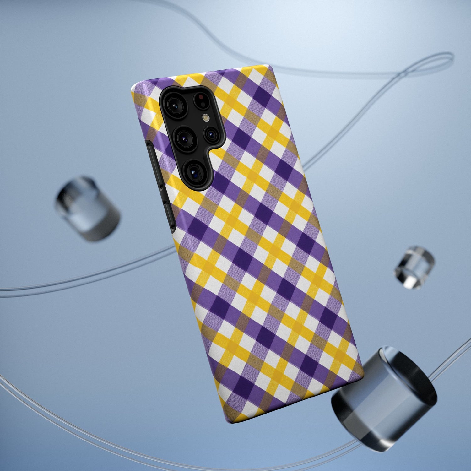 Phone Case | Impact-Resistant Louisiana Plaid