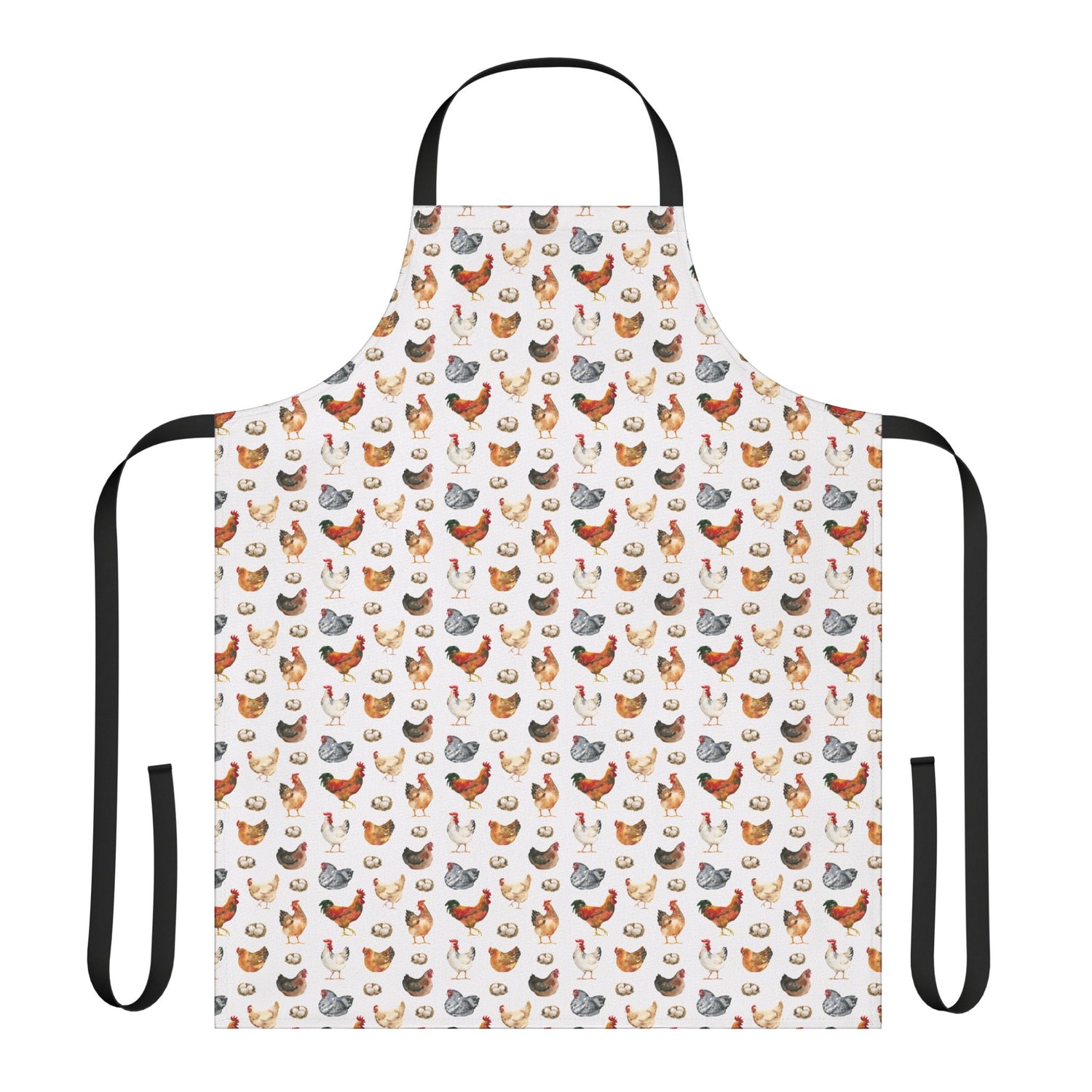 Charming Chicken Apron for Home Chefs, Cute Cooking Gift, Farmhouse Kitchen Decor, Party Apron for Gatherings, Unique Culinary Accessory