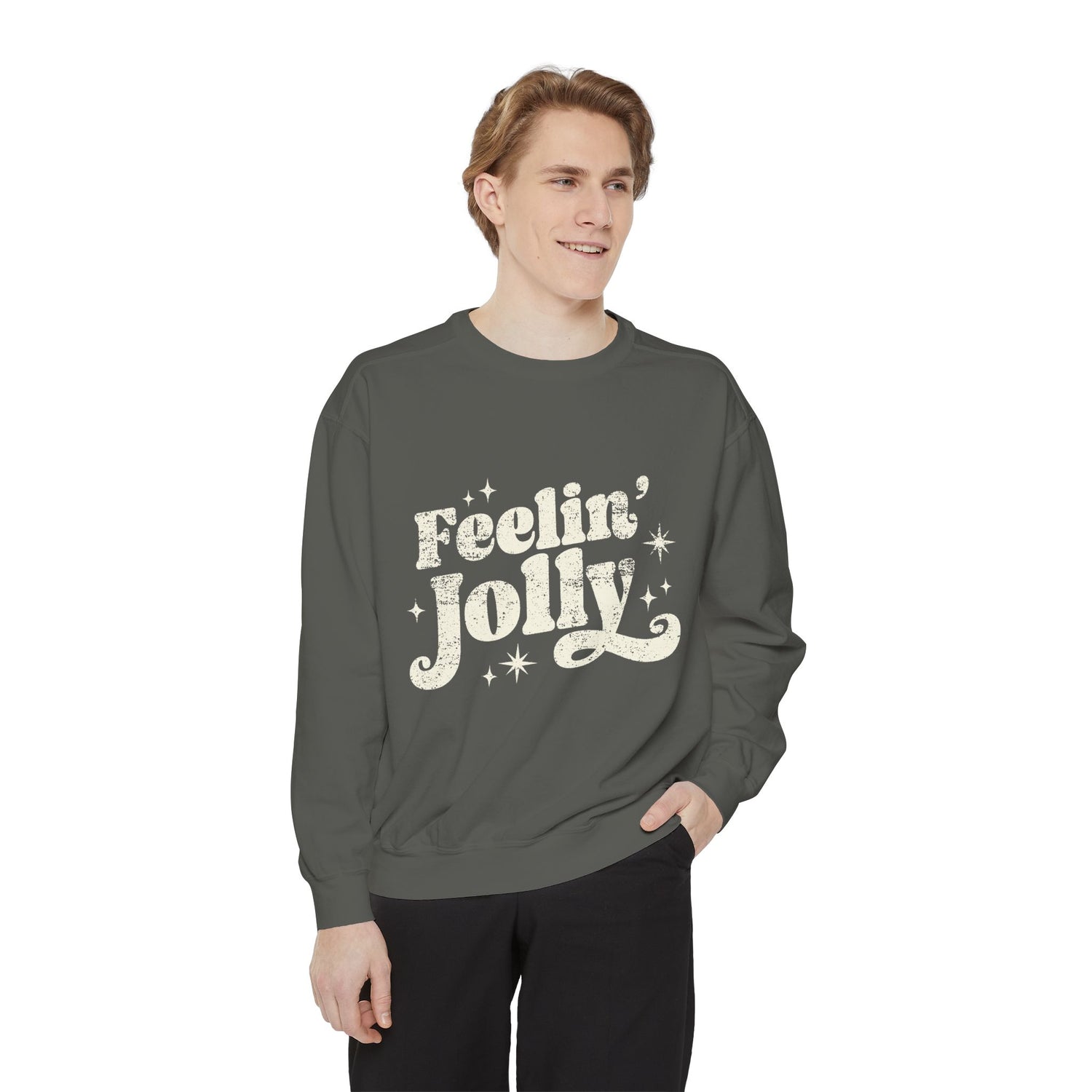 Premium Feelin' Jolly Comfort Colors Sweatshirt