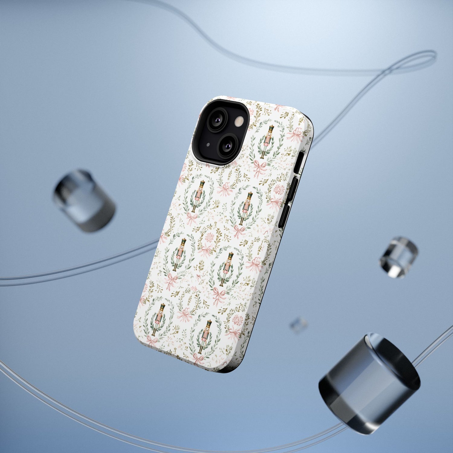 Impact-Resistant Phone Case- Nutcracker Floral