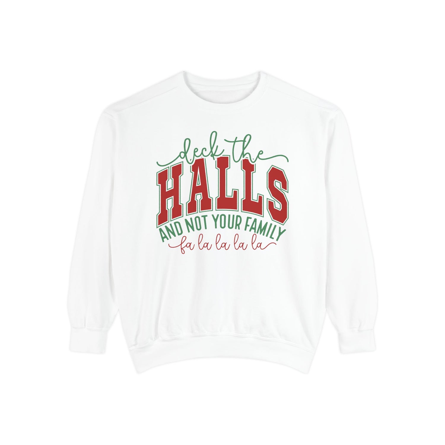 Premium Comfort Colors Deck the Halls Sweatshirt