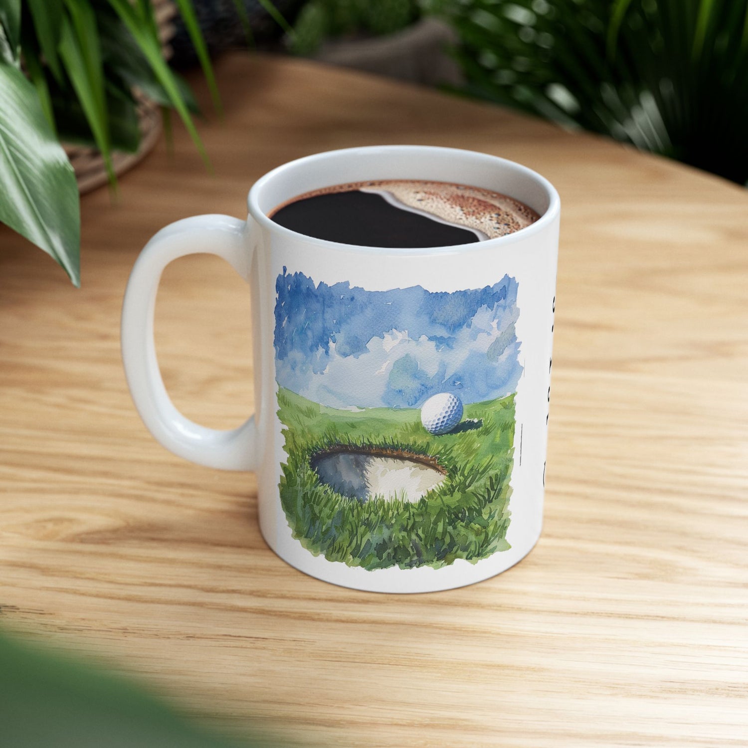 Golf Life Ceramic Mug | Perfect Gift for Golfers, Coffee Lover, Sports Enthusiast, Tea Cup, Home Decor