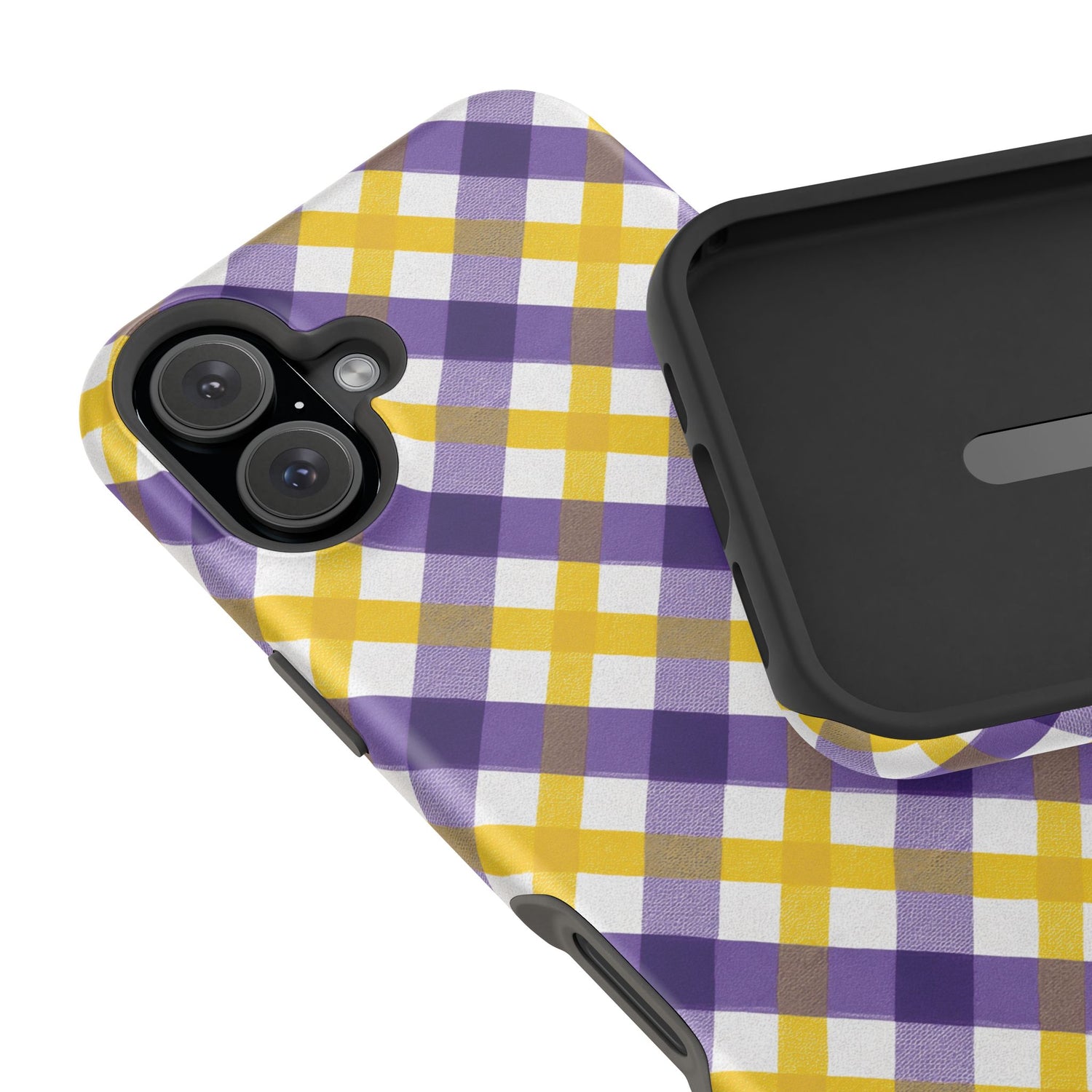 Phone Case | Impact-Resistant Louisiana Plaid