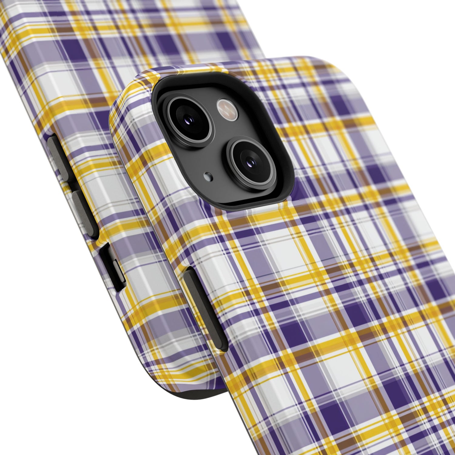Louisiana Plaid Impact-Resistant Phone Case
