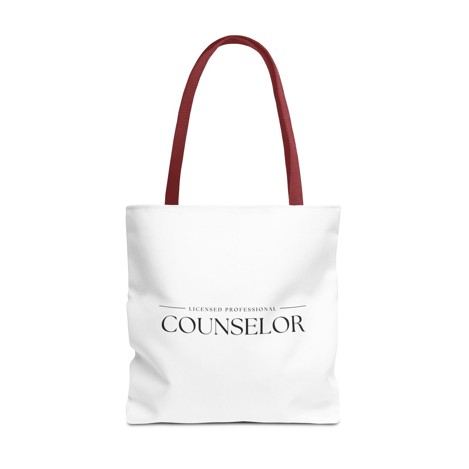 Licensed Counselor Tote Bag | Eco-Friendly Shopping Bag | Gift for Counselors, Therapist Tote, Daily Use Bag, Professional Accessory