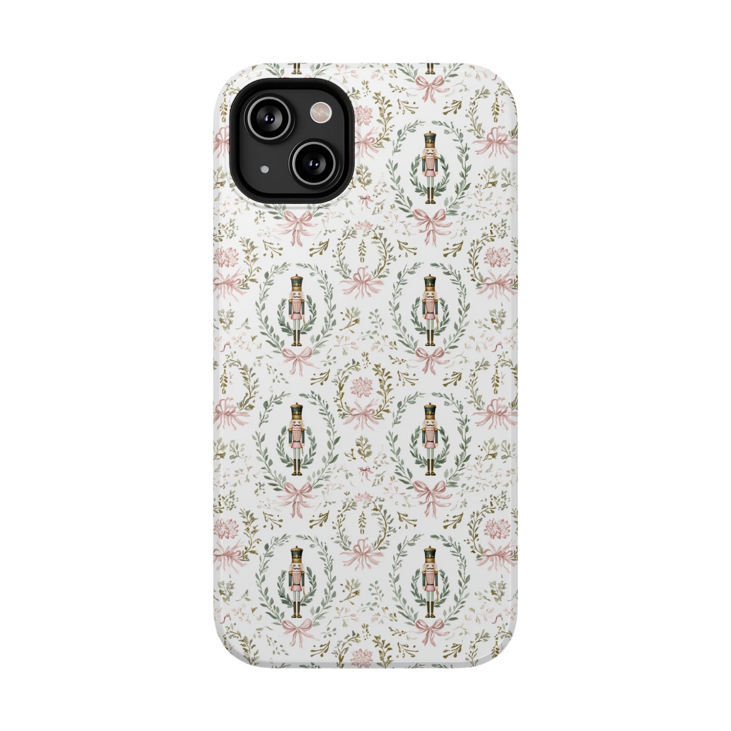 Impact-Resistant Phone Case- Nutcracker Floral