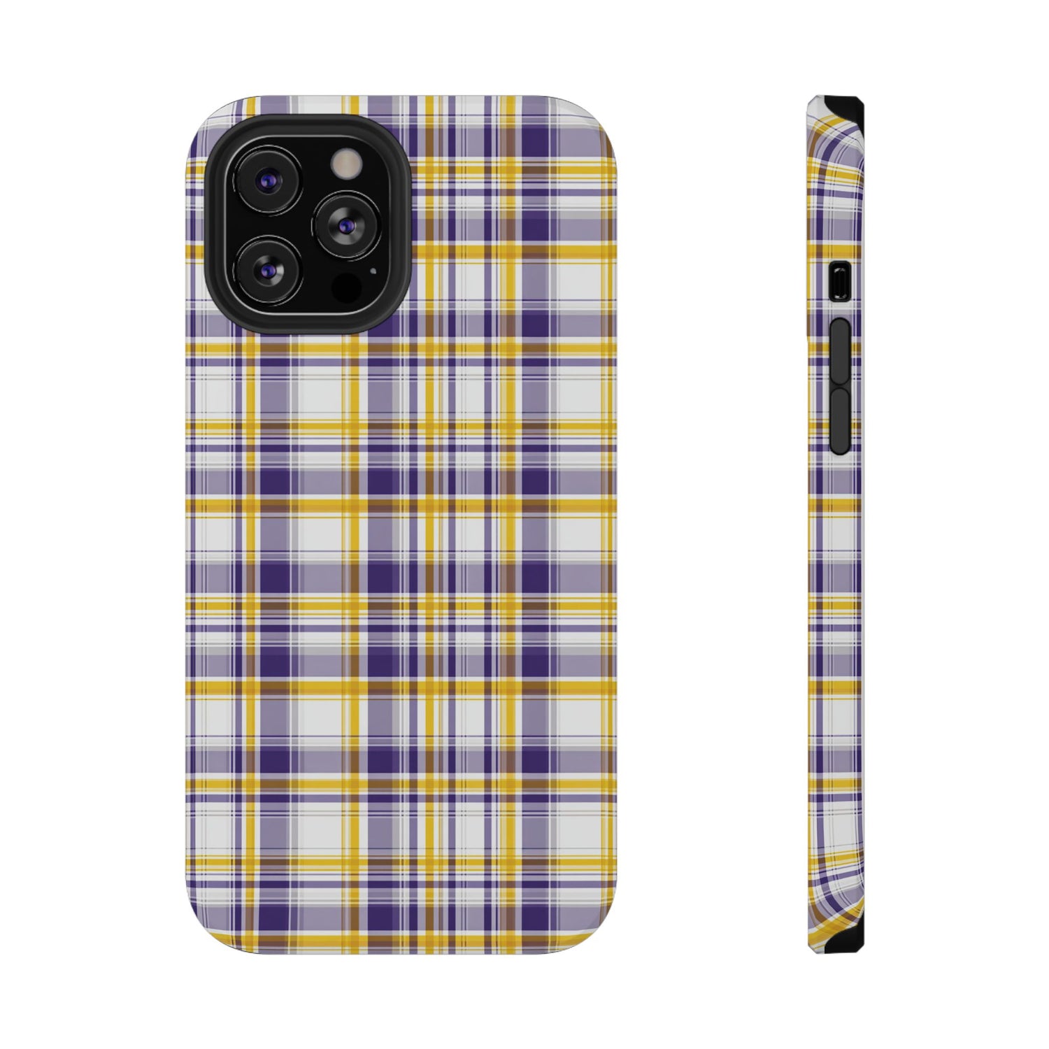 Louisiana Plaid Impact-Resistant Phone Case