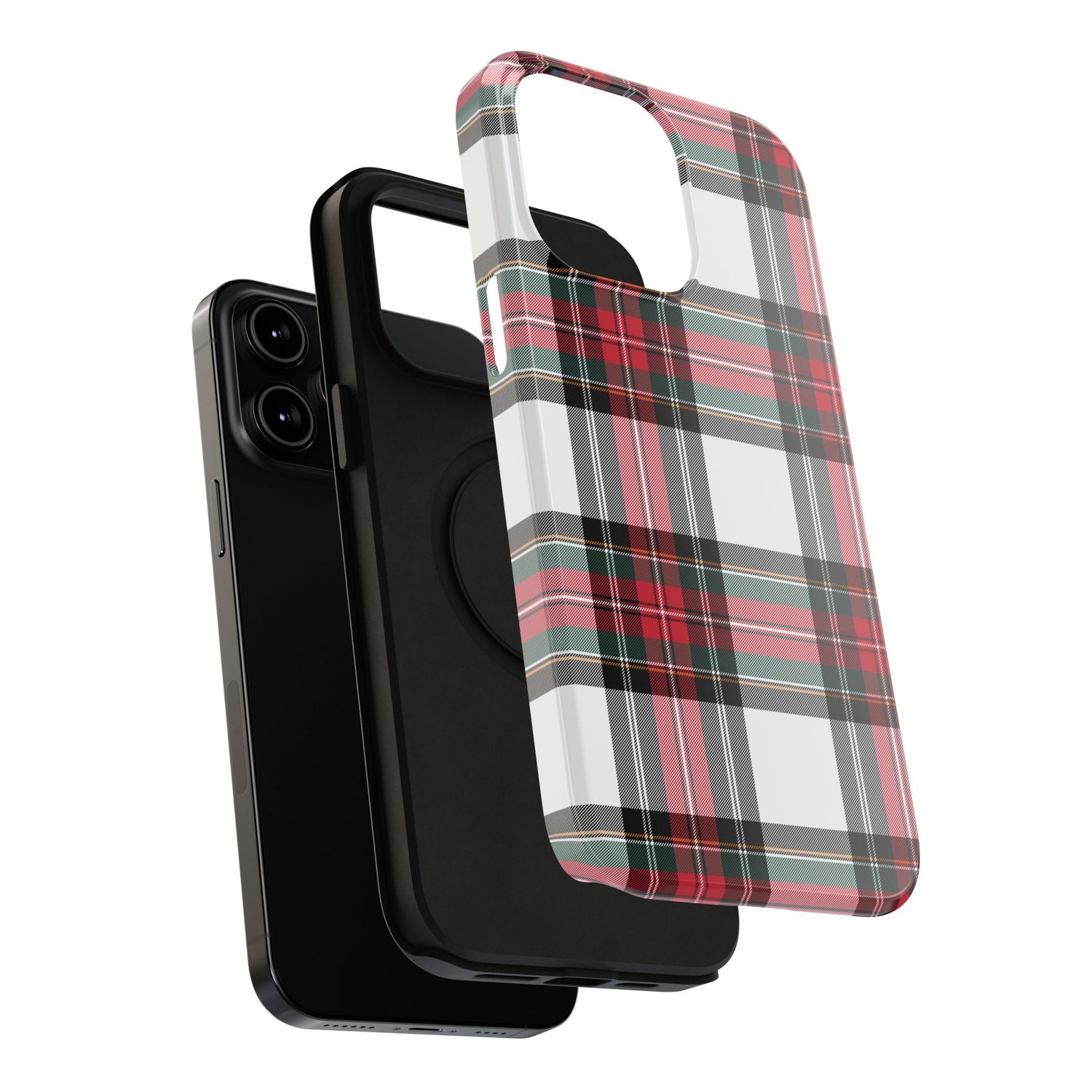 New Tartan Christmas Plaid Impact-Resistant Cases, iPhone, Samsung