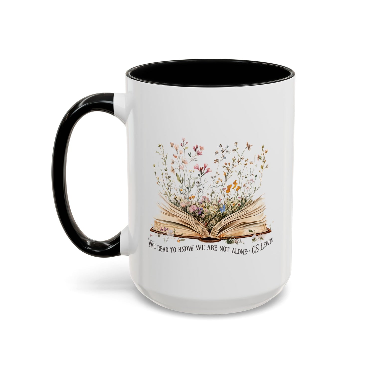 Reading Quote Accent Coffee Mug