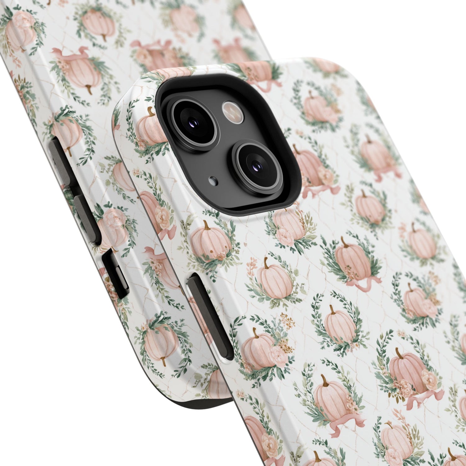 Elegant Pumpkin Impact-Resistant Phone Case, iPhone, Samsung