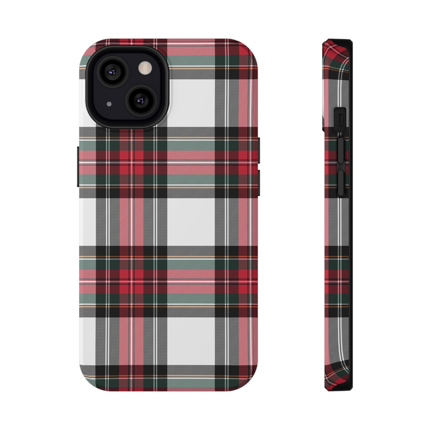New Tartan Christmas Plaid Impact-Resistant Cases, iPhone, Samsung