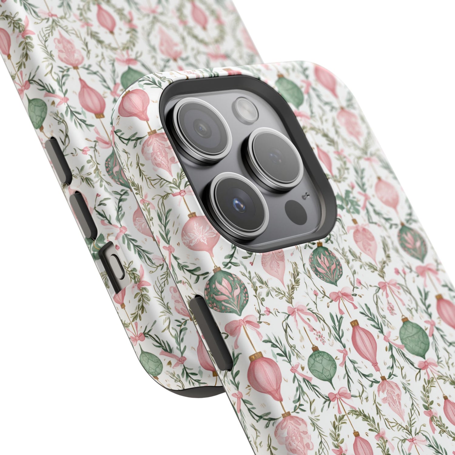 Holiday Ornaments Impact-Resistant Phone Case, iPhone, Samsung