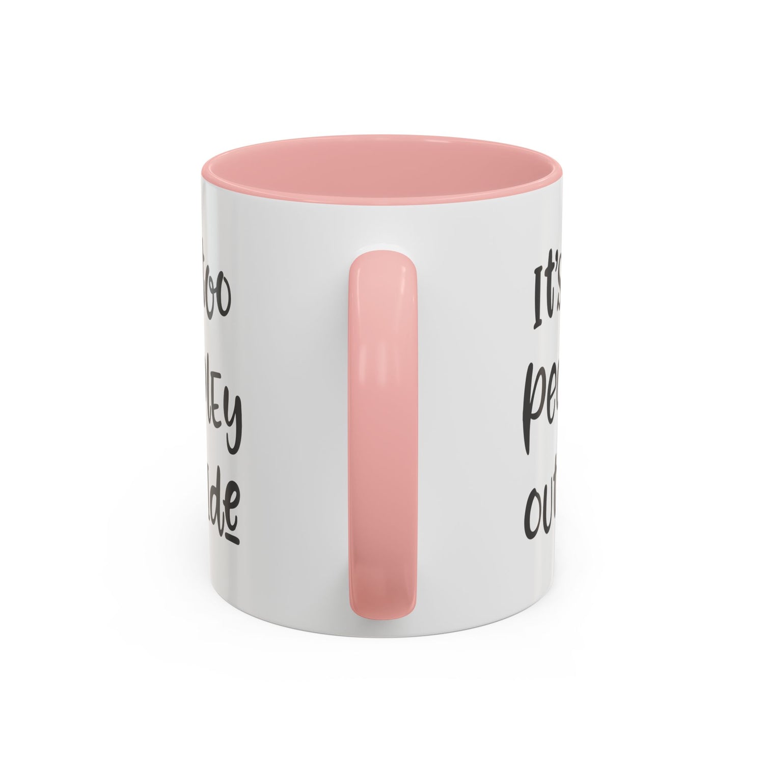 Funny Mug/Too Peopley/Gifts for Her/Gifts for Him/Introvert/Accent Coffee Mug (11, 15oz) "It's too peopley outside"
