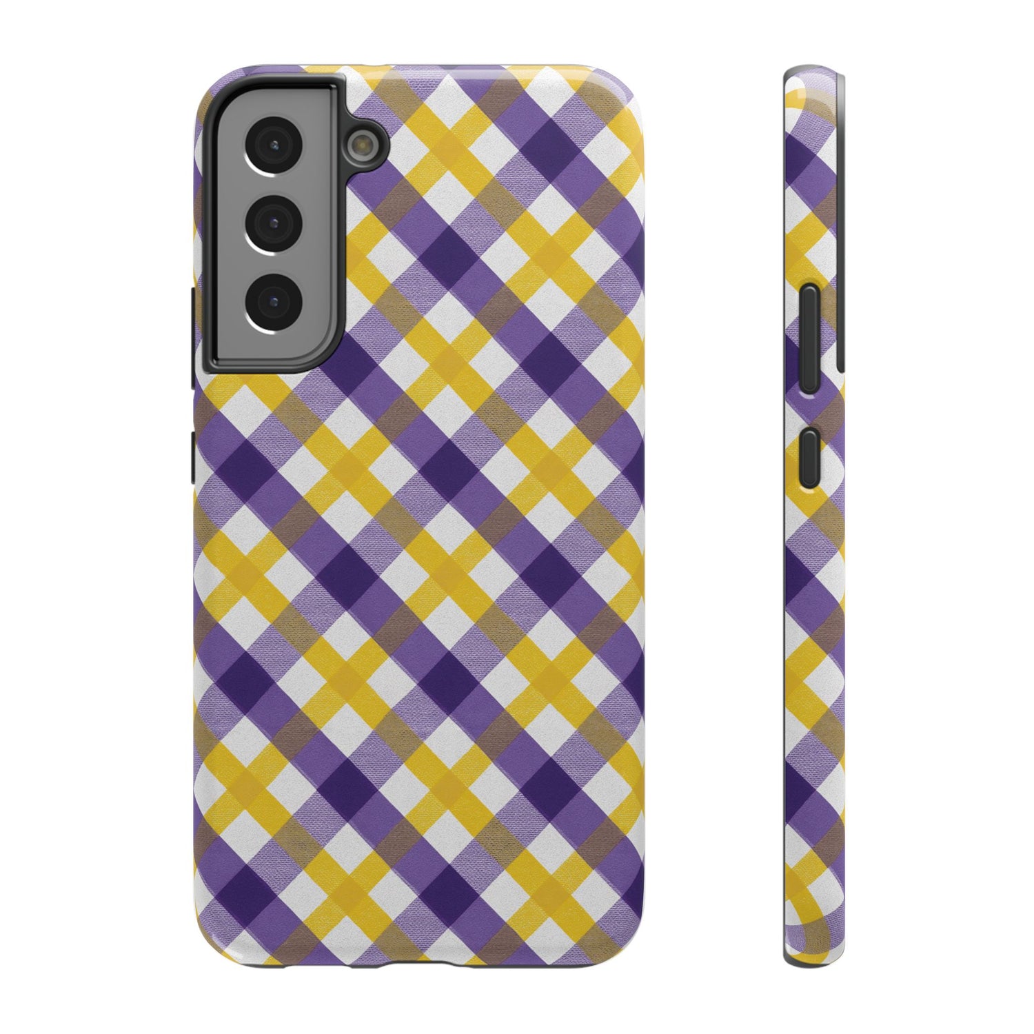 Phone Case | Impact-Resistant Louisiana Plaid