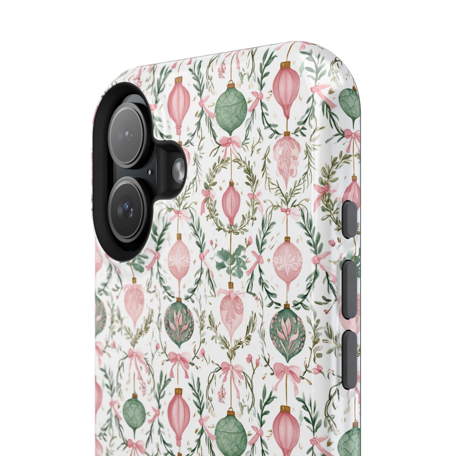 Holiday Ornaments Impact-Resistant Phone Case, iPhone, Samsung