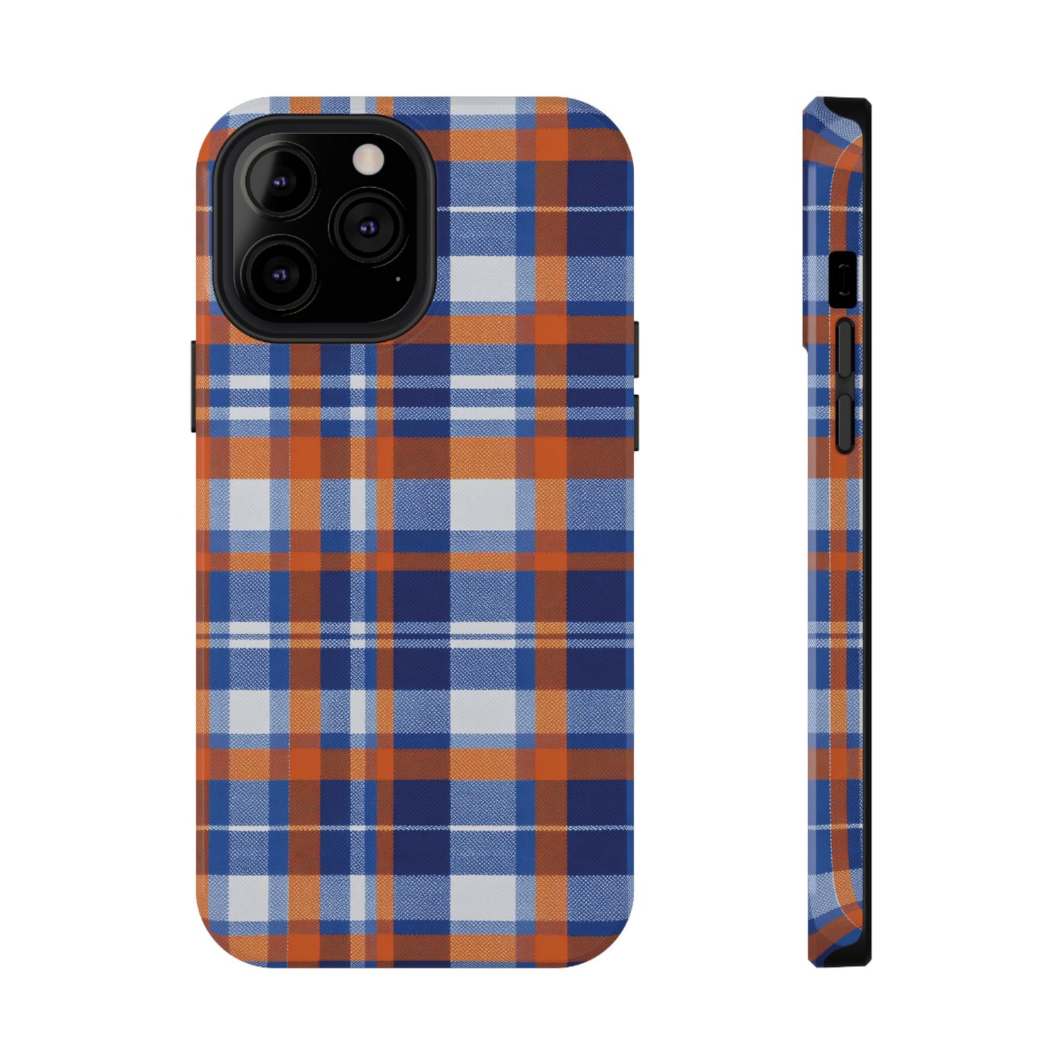 Impact-Resistant Phone Case- Florida Plaid