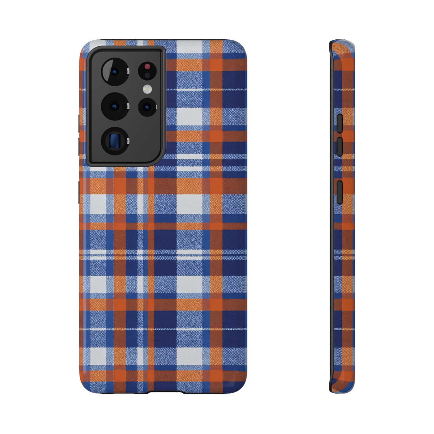 Impact-Resistant Phone Case- Florida Plaid