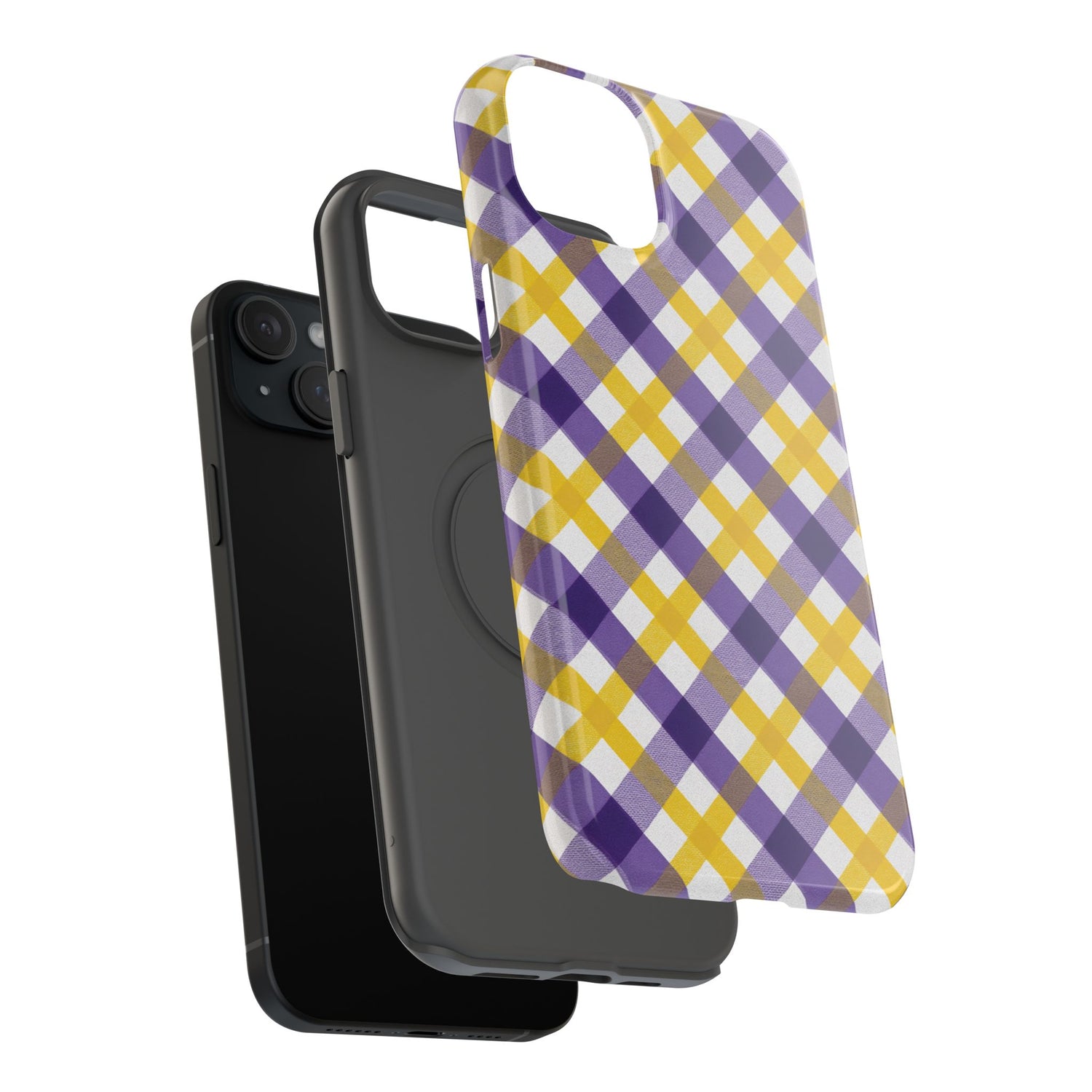 Phone Case | Impact-Resistant Louisiana Plaid