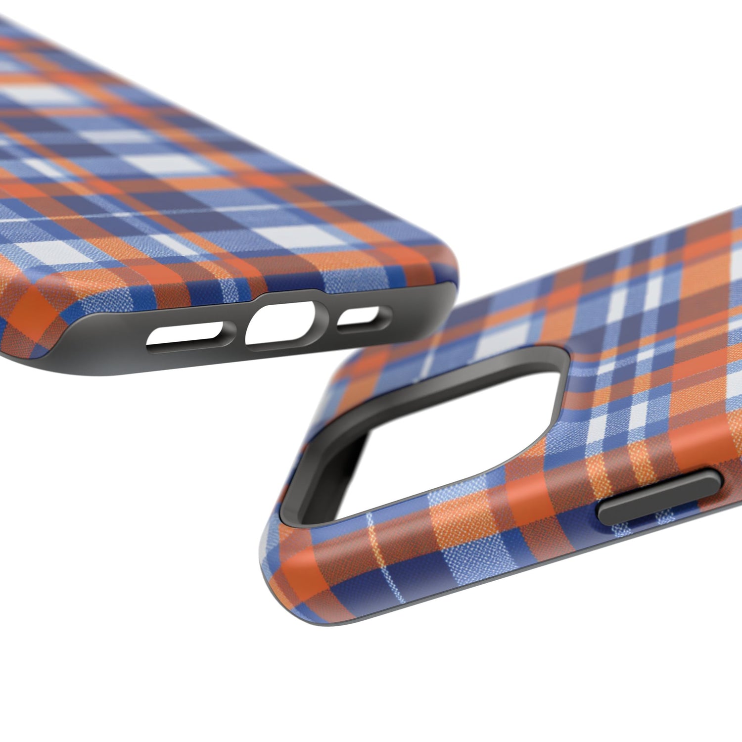 Impact-Resistant Phone Case- Florida Plaid