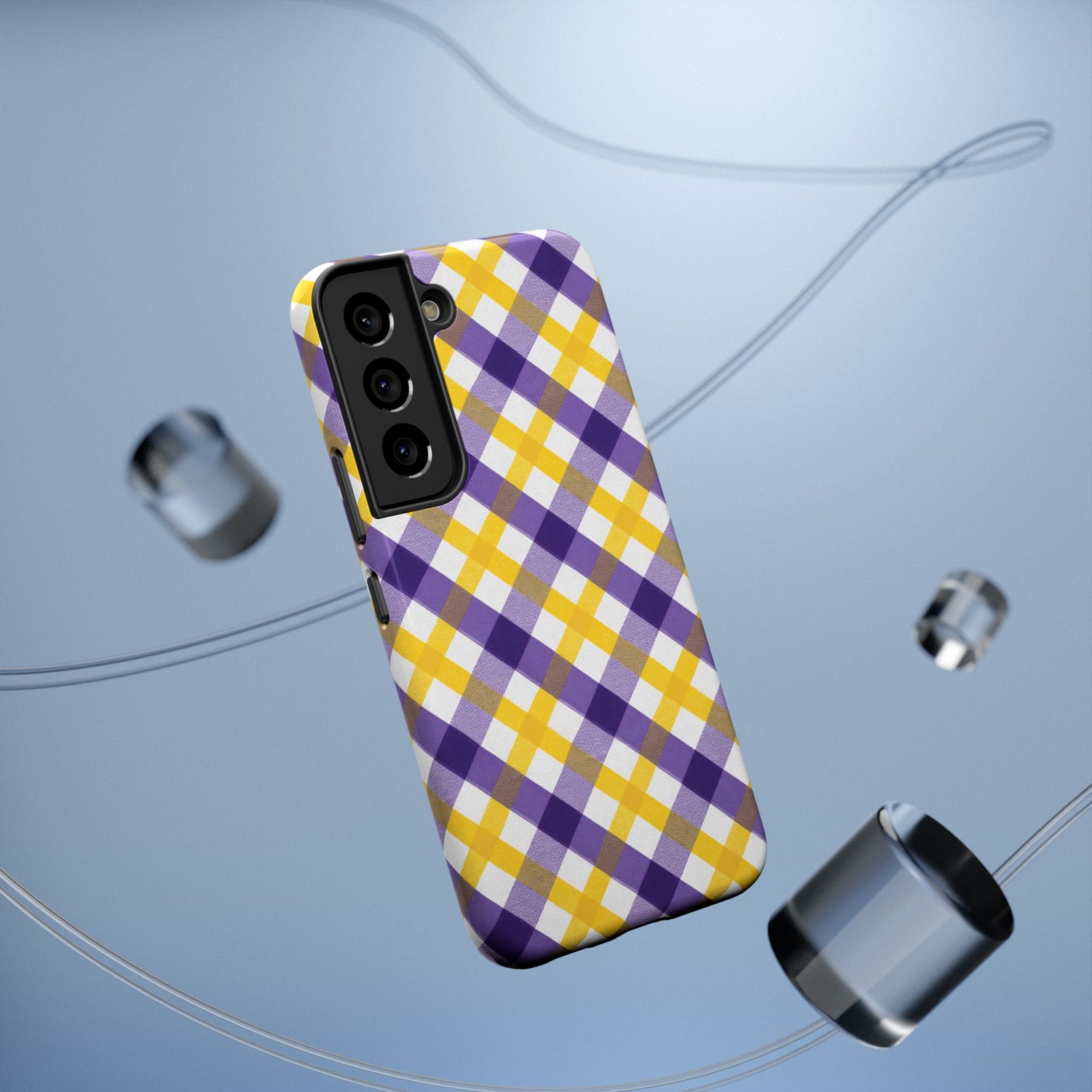 Phone Case | Impact-Resistant Louisiana Plaid