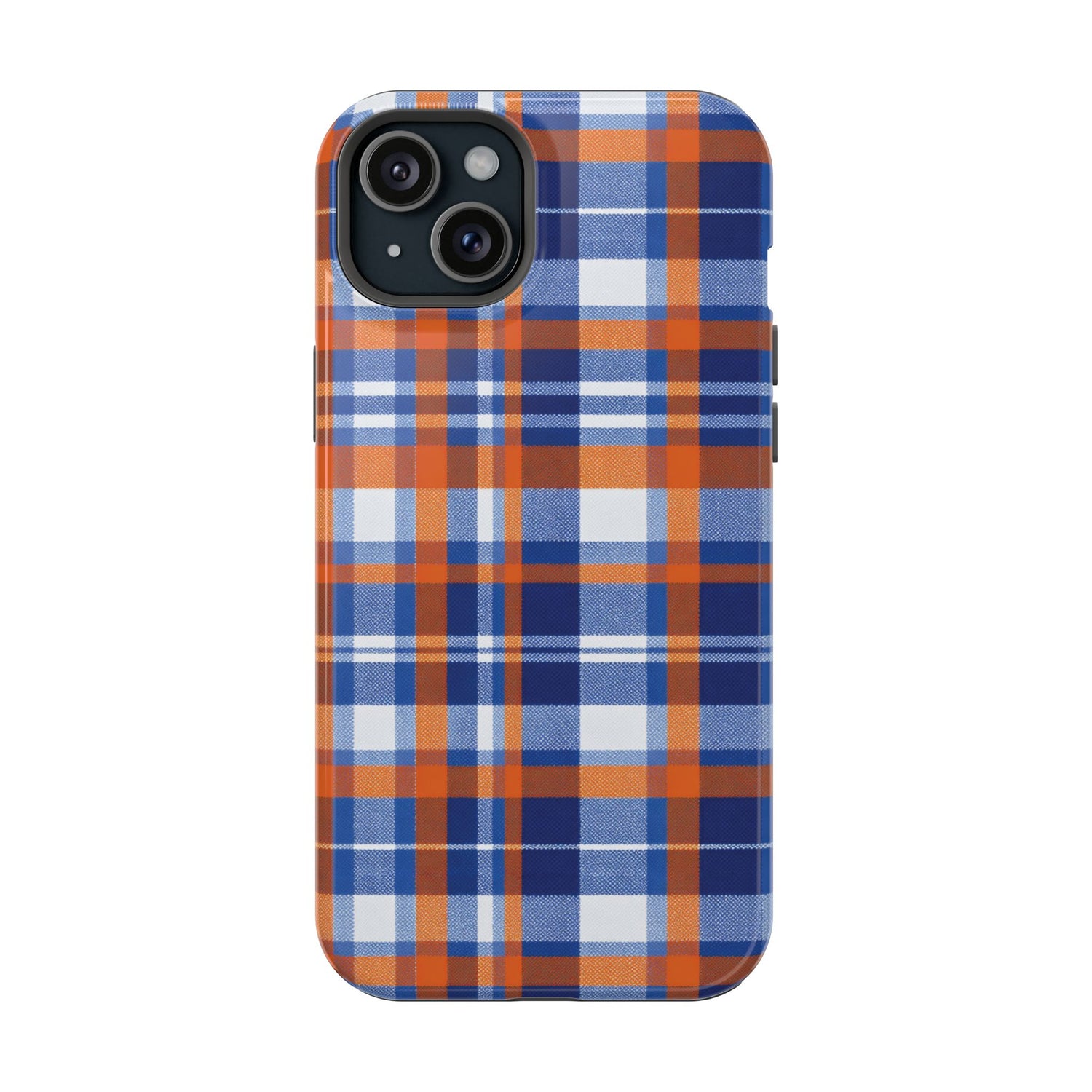 Impact-Resistant Phone Case- Florida Plaid