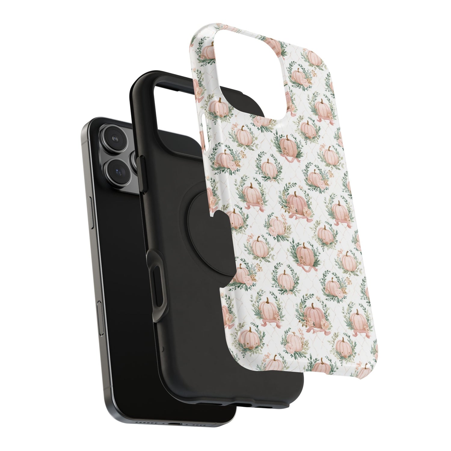 Elegant Pumpkin Impact-Resistant Phone Case, iPhone, Samsung