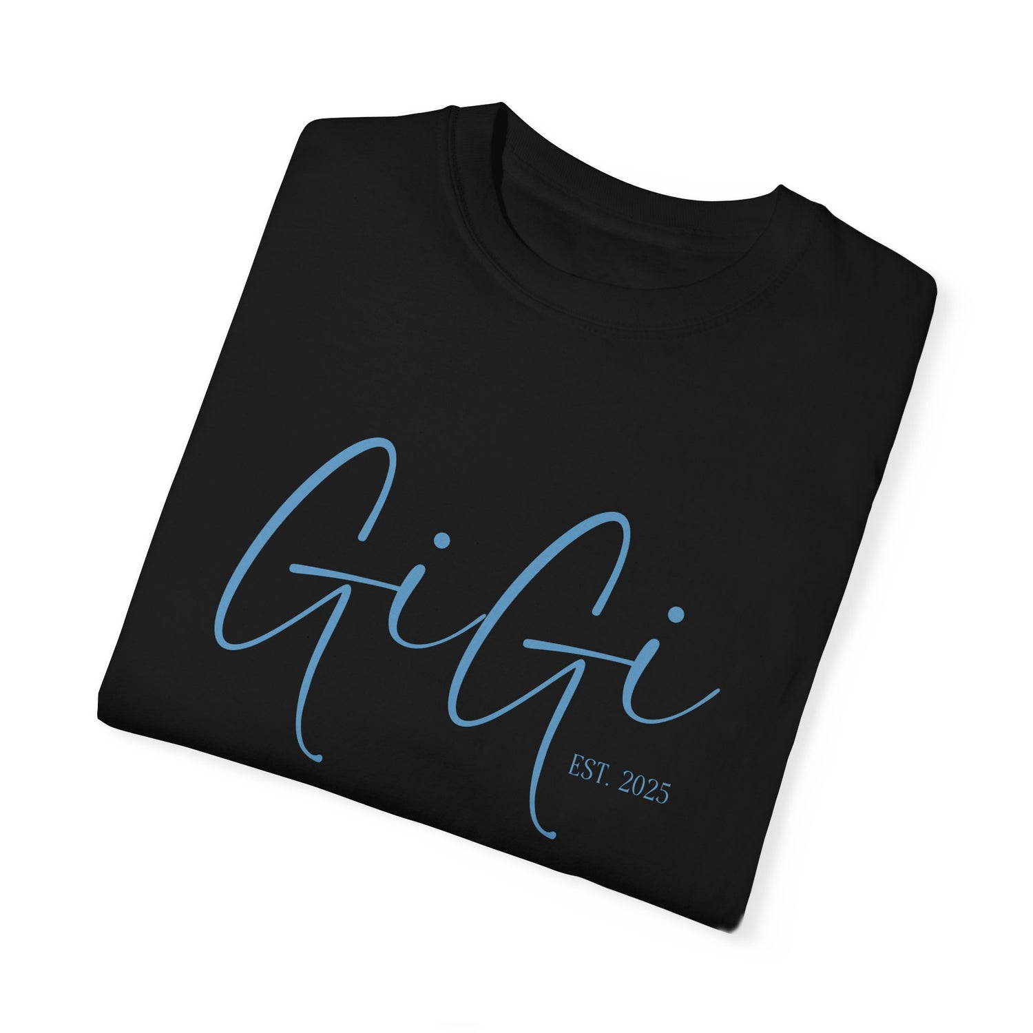 GiGi Est 2025 Garment-Dyed Shirt Blue