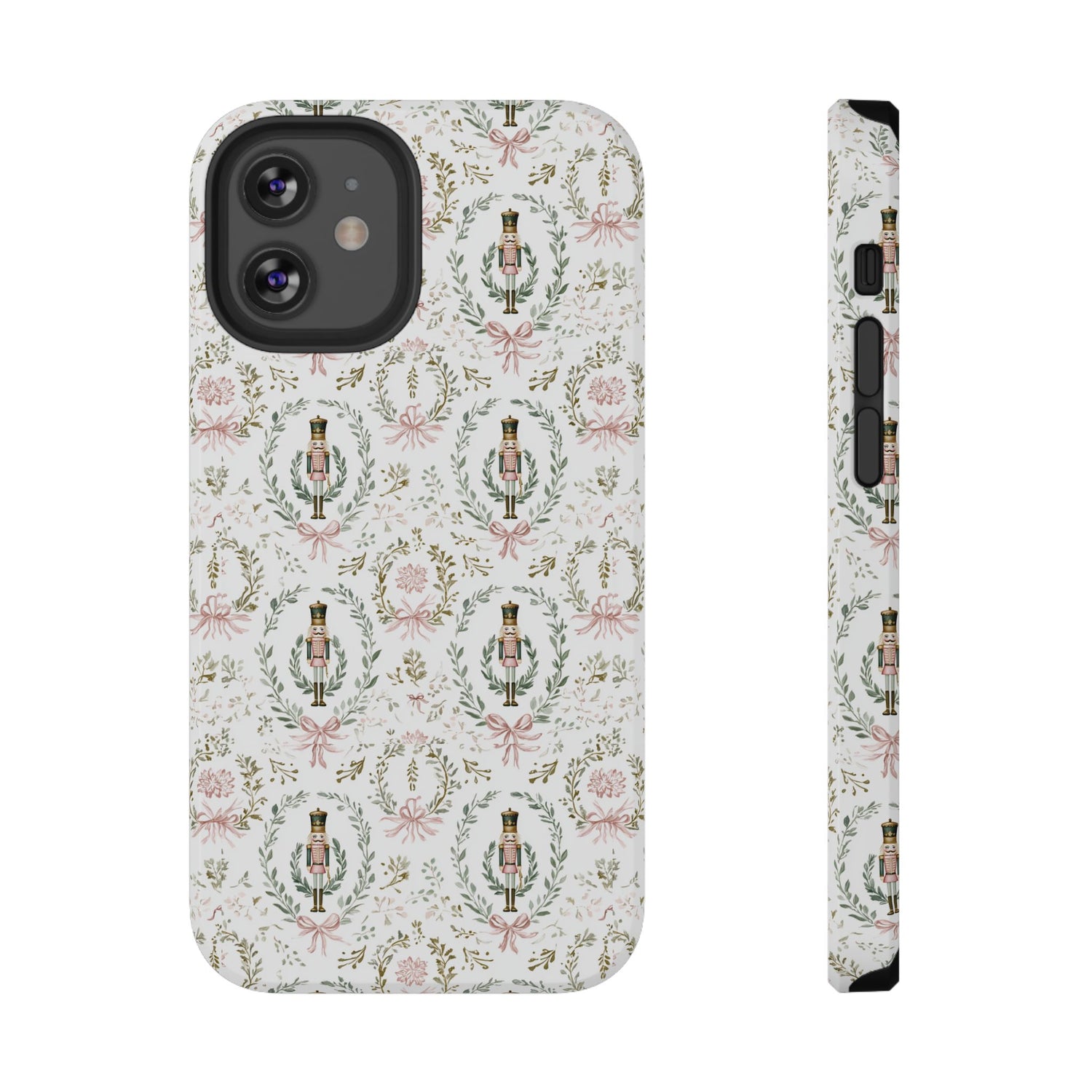 Impact-Resistant Phone Case- Nutcracker Floral