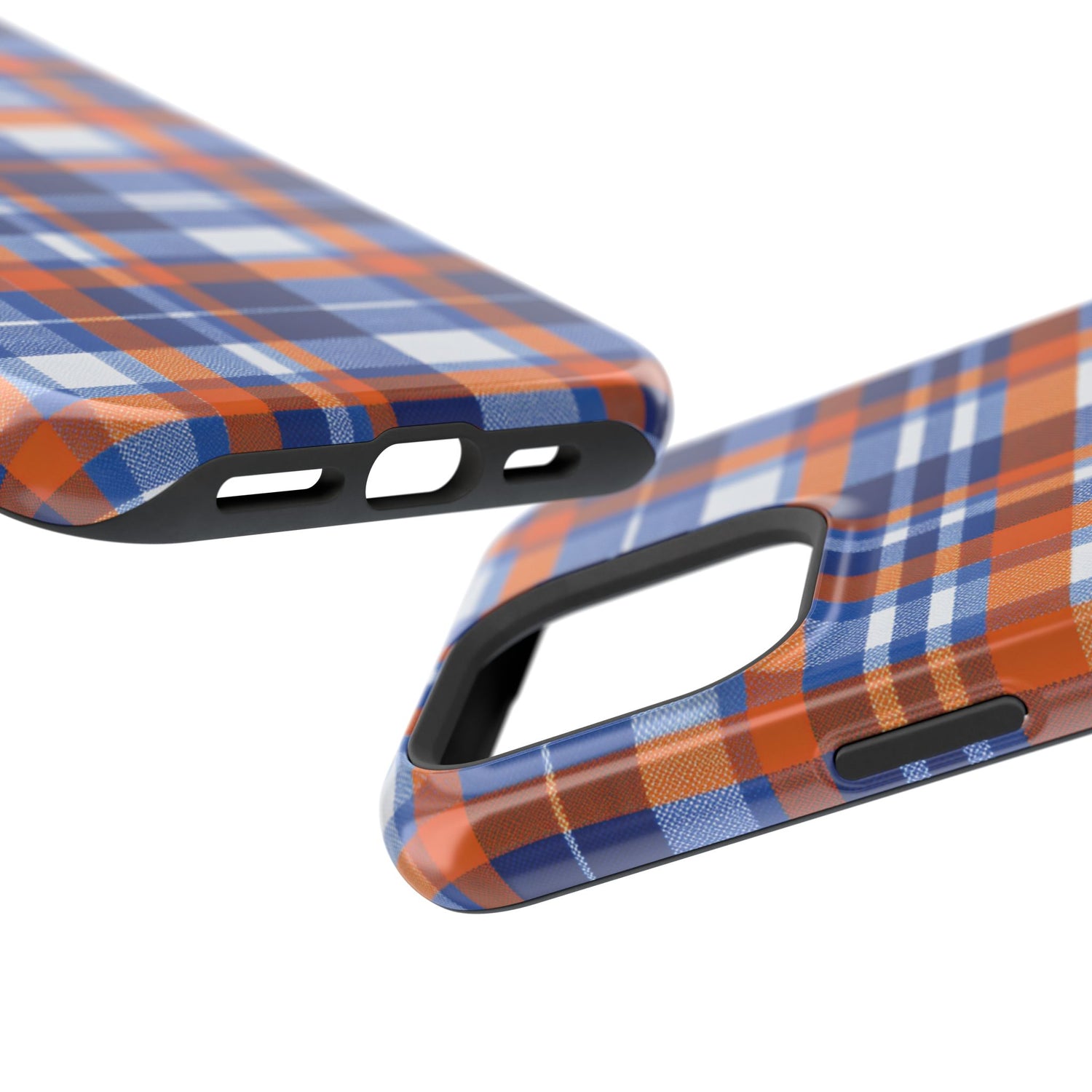 Impact-Resistant Phone Case- Florida Plaid